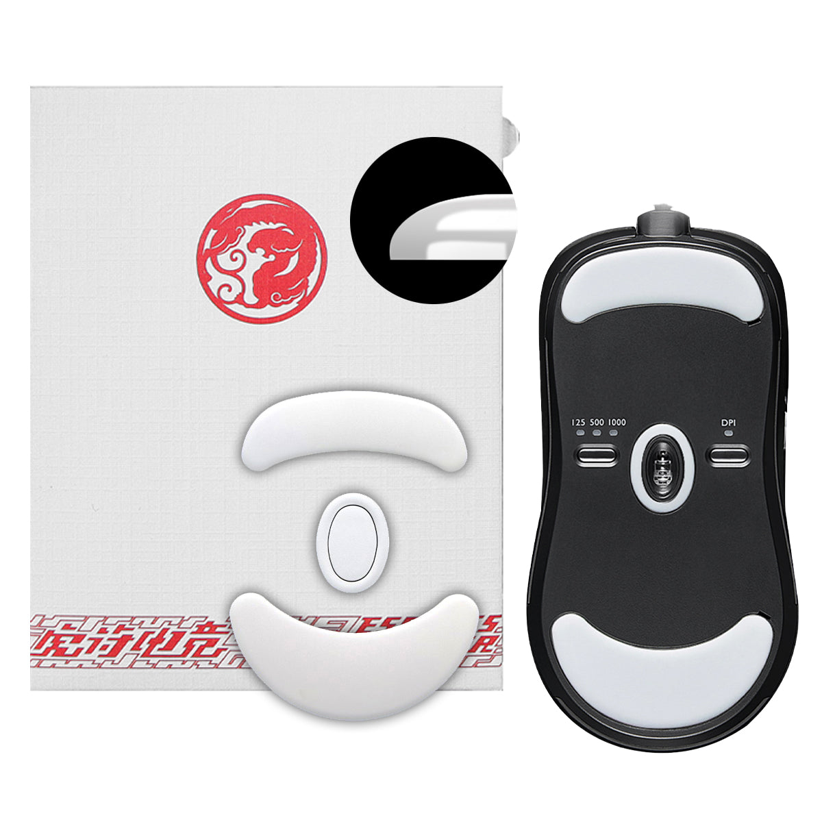 Arc 2 for ZOWIE ZA11 / ZA12 / FK / AM / S | Mouse Skates – EspTiger