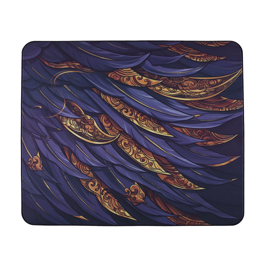 Wu Xiang X V2 | SlimFlex Base | Gaming Mousepad Purple - Gold