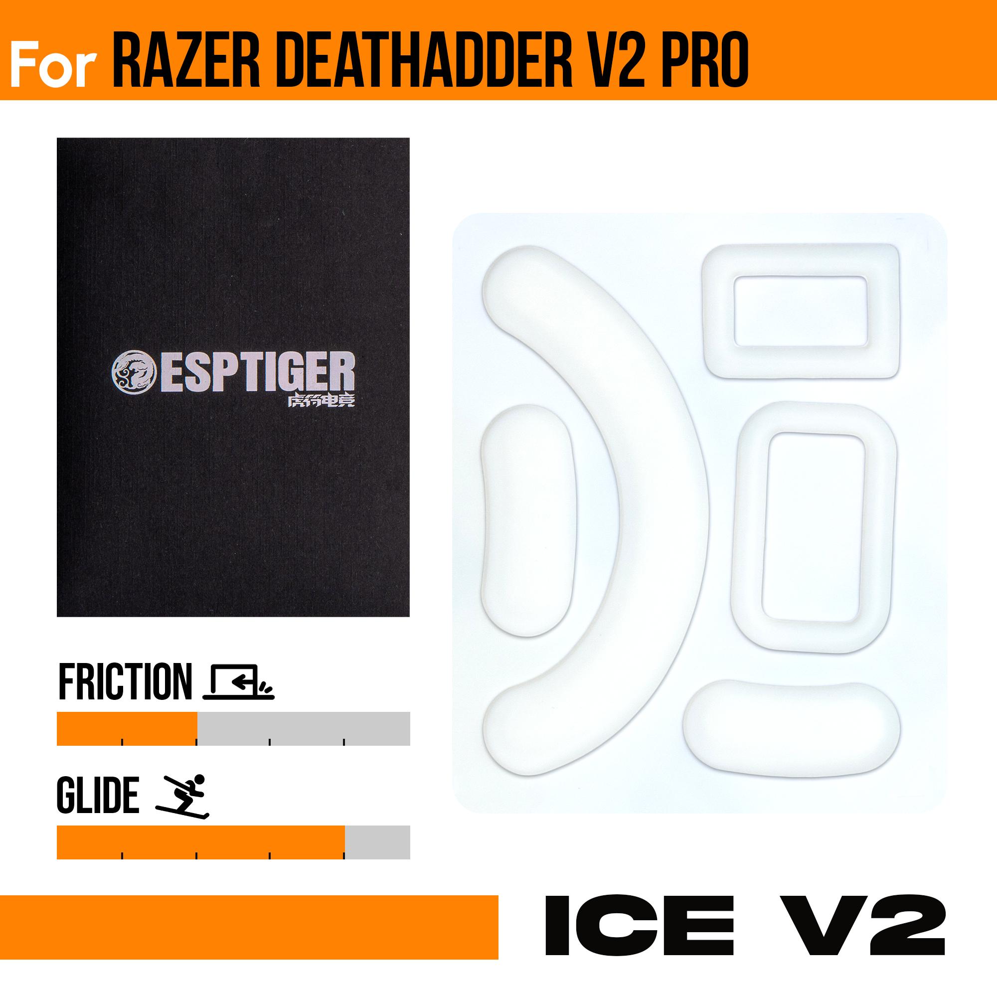 ICE V2 Mouse Skates For Razer DeathAdder V2 Pro