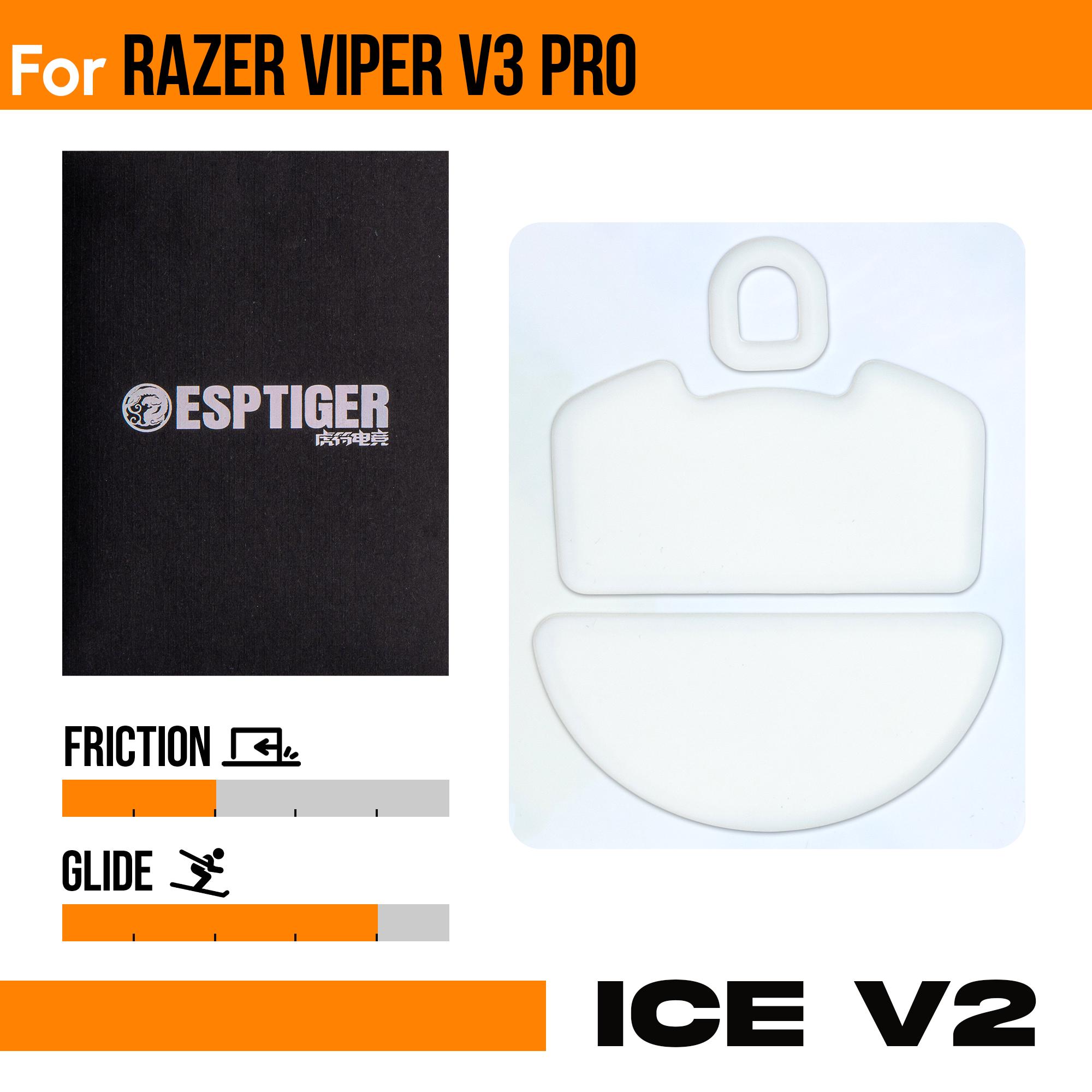 Tiger Gaming Mouse Pés Mouse Skate Para Razer Viper Ultimate | Brasil Tiger Gaming Mouse Pés Mouse Skate Para Razer Viper Ultimate | Brasil