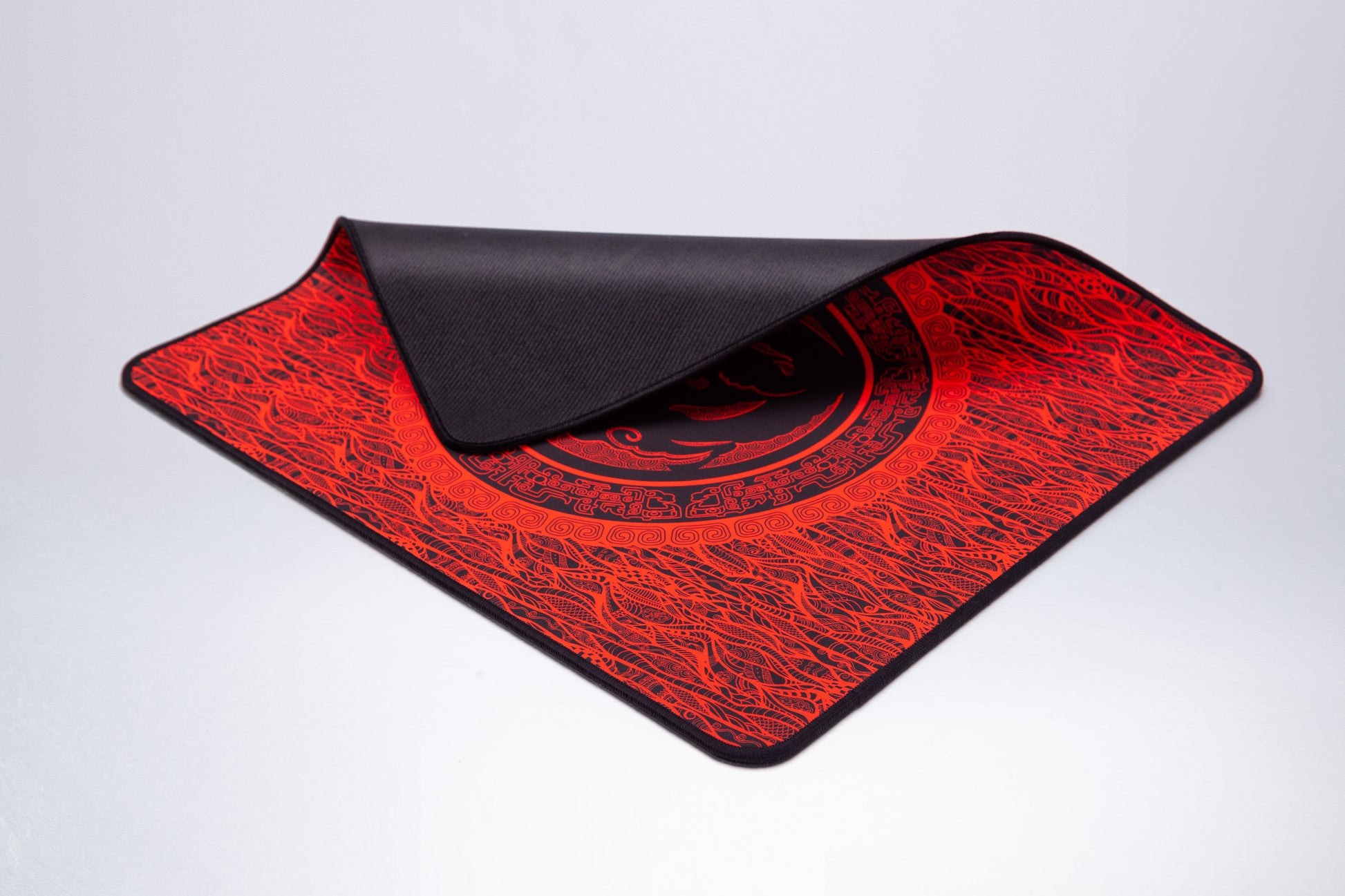 EspTiger Qingsui Xuan Gaming Mouse Pad - Large (480 x 400 x 4mm) - Stitched Edges, Non-Slip Rubber Base, Cloth Surface