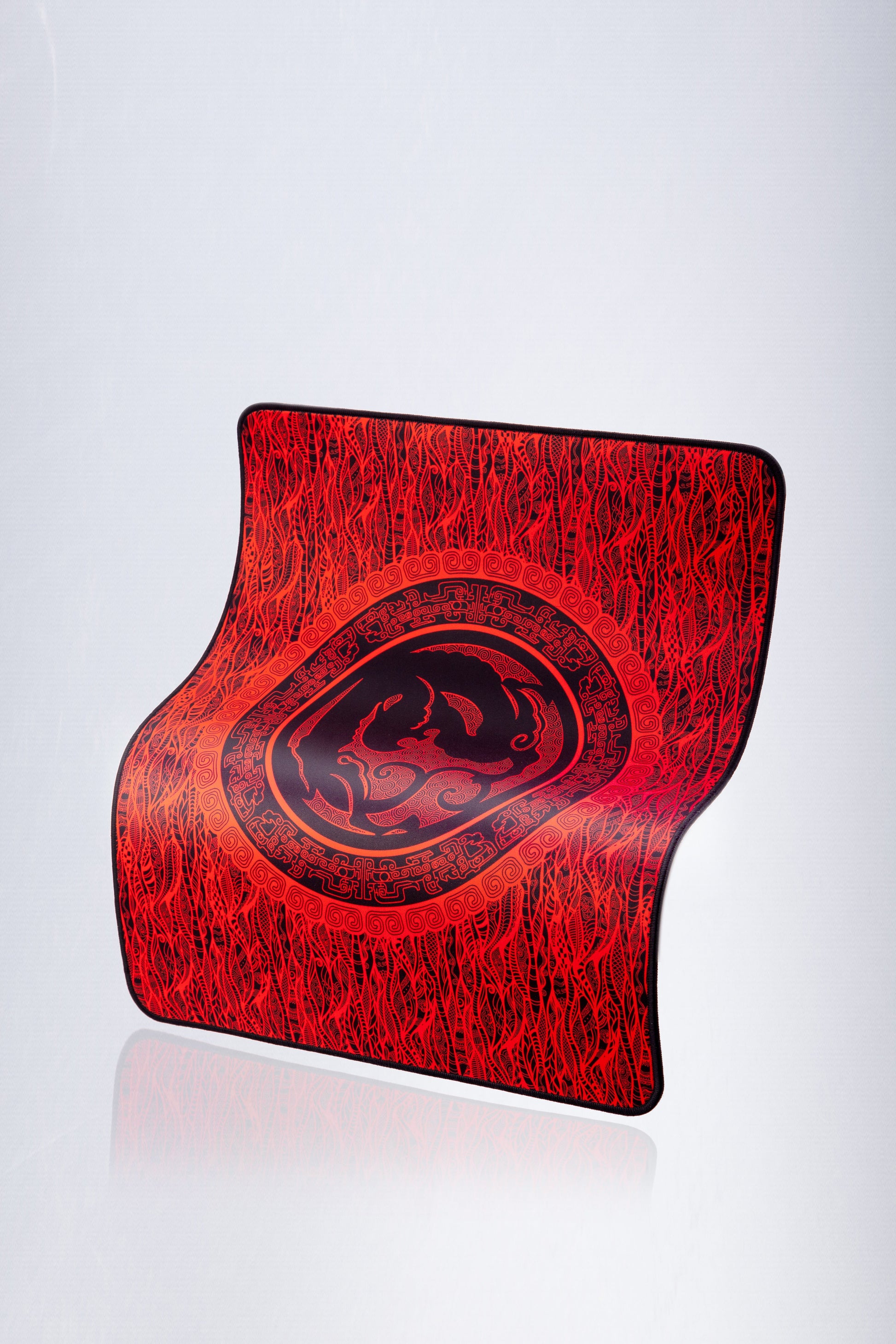 EspTiger Qingsui Xuan Gaming Mouse Pad - Large (480 x 400 x 4mm) - Stitched Edges, Non-Slip Rubber Base, Cloth Surface