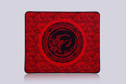 EspTiger Qingsui Xuan Gaming Mouse Pad - Large (480 x 400 x 4mm) - Stitched Edges, Non-Slip Rubber Base, Cloth Surface