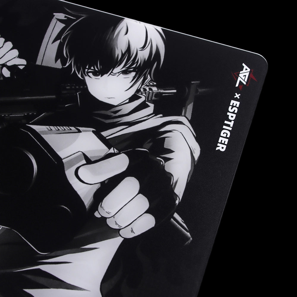 Lotus Black AGL Edition | Glass | Large Mousepad