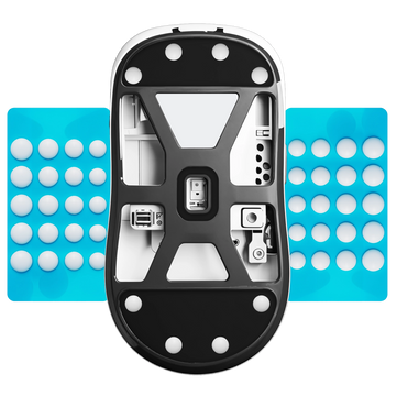 ICE V2 Mouse Skates - Universal - DIY Dots