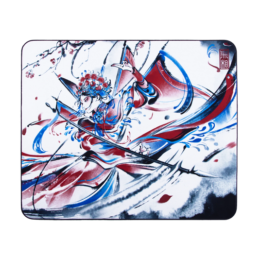 PIONEER Wu Xiang V2 | SlimFlex Base | Gaming Mousepad White