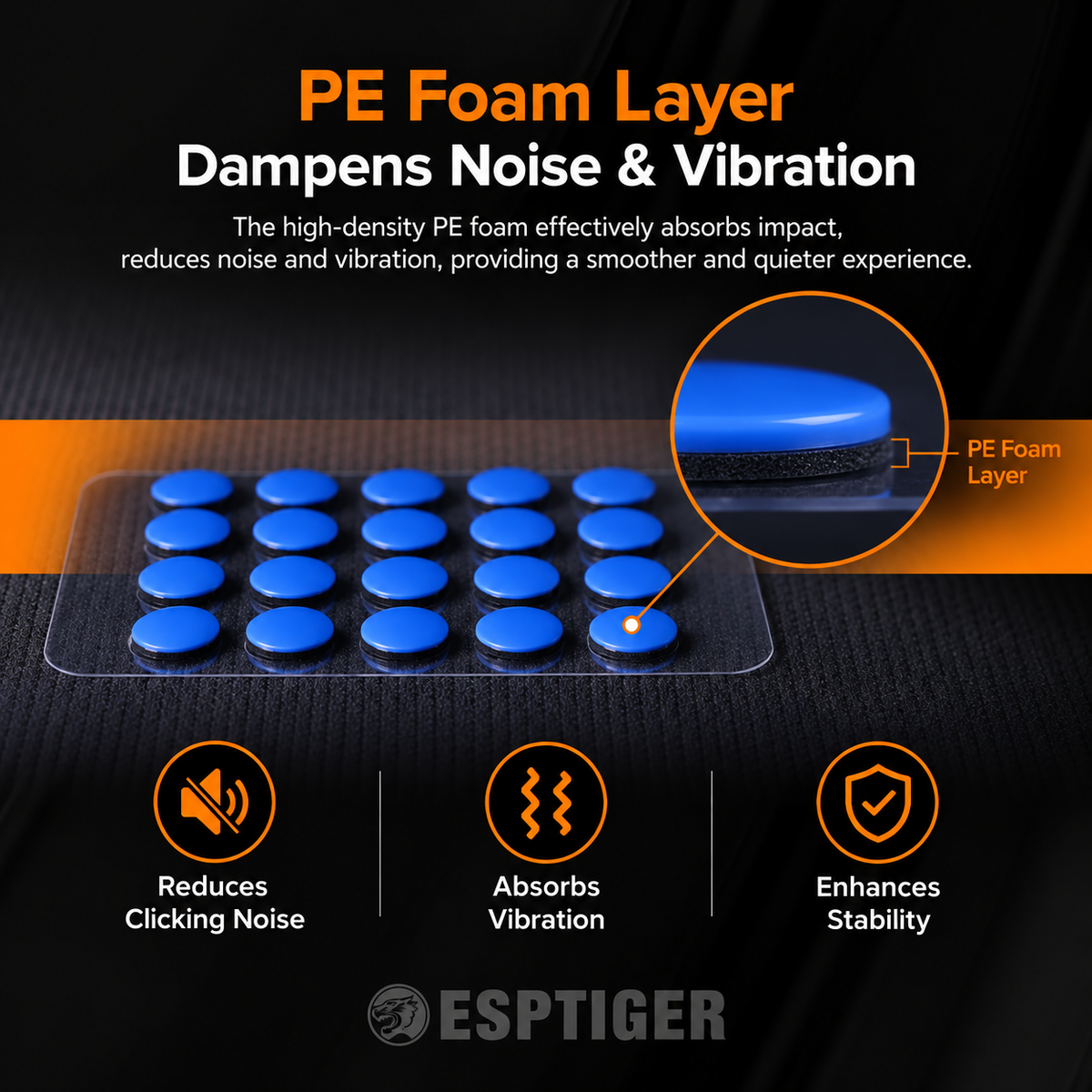 EspTiger YanZi Q Mouse Skates | UNIVERSAL | DIY Dots