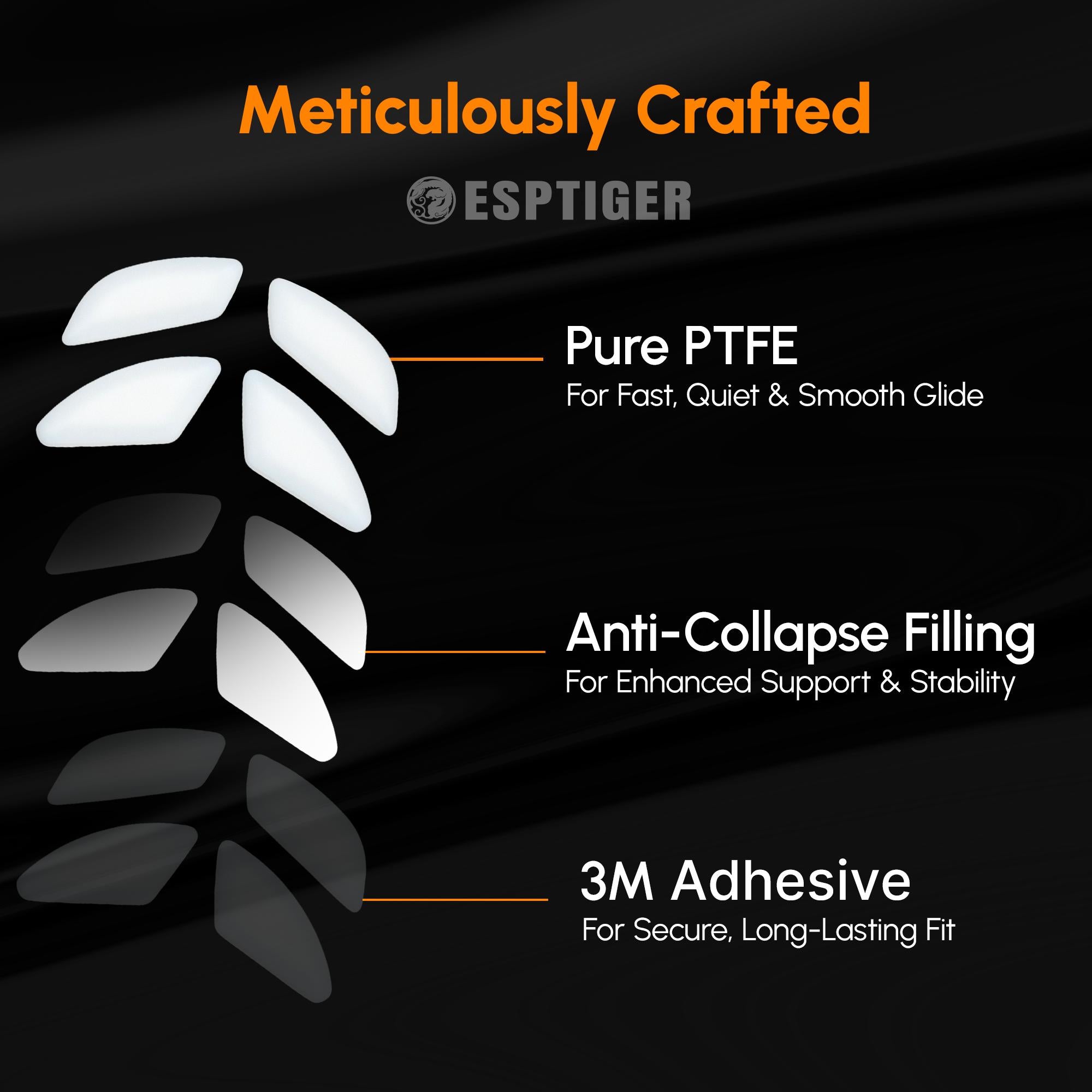 ICE V2 Mouse Skates For FinalMouse Ultralight 2 - CapeTown 2 - Starlight 2