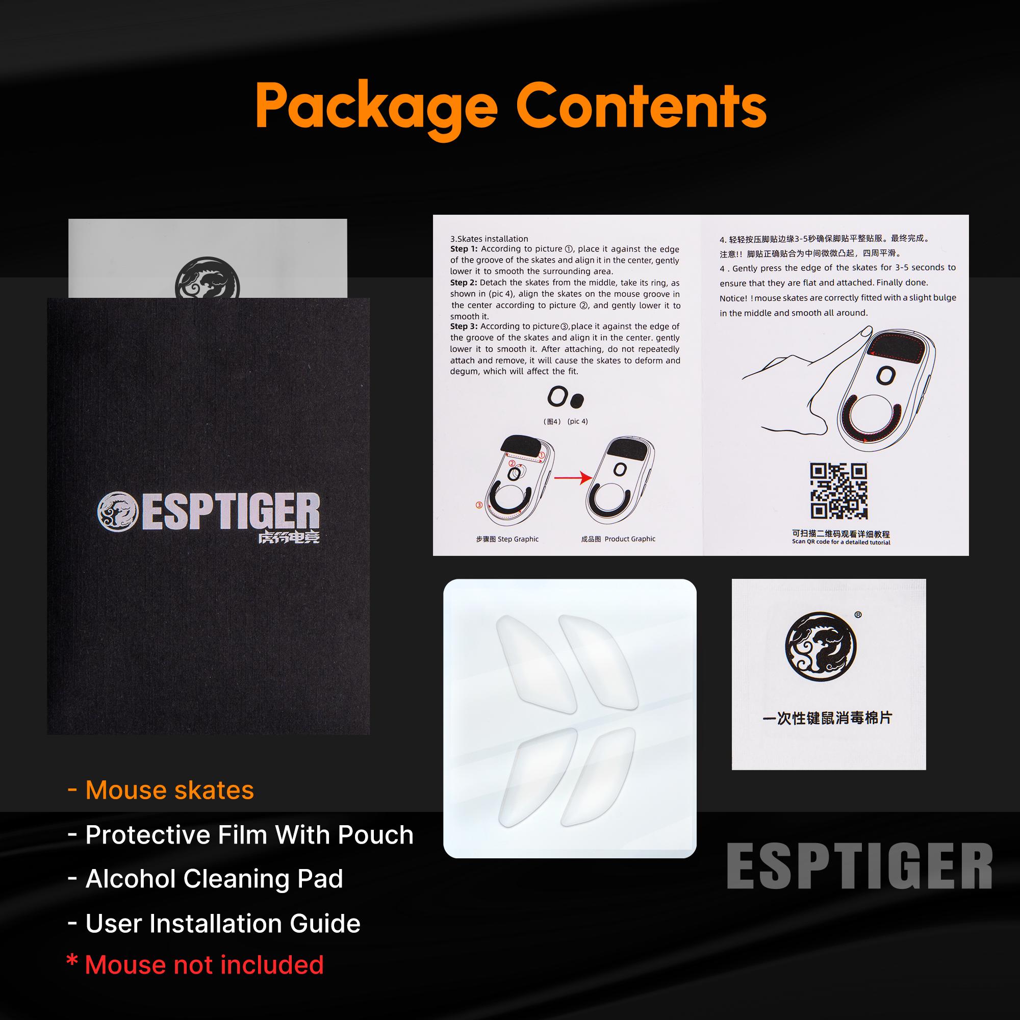 ICE V2 Mouse Skates For FinalMouse Ultralight 2 - CapeTown 2 - Starlight 2