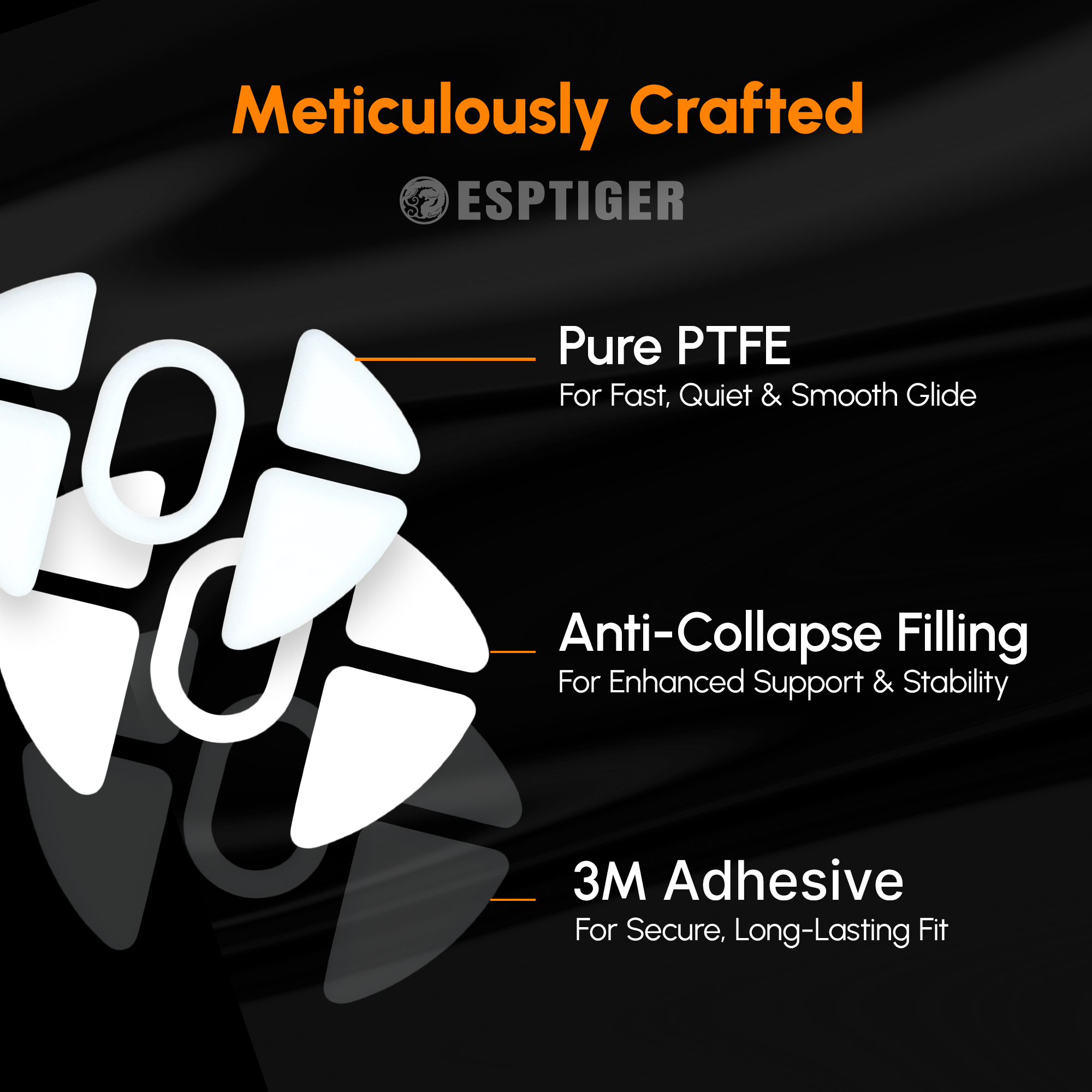 ICE V2 Mouse Skates For ATK FIERCE X