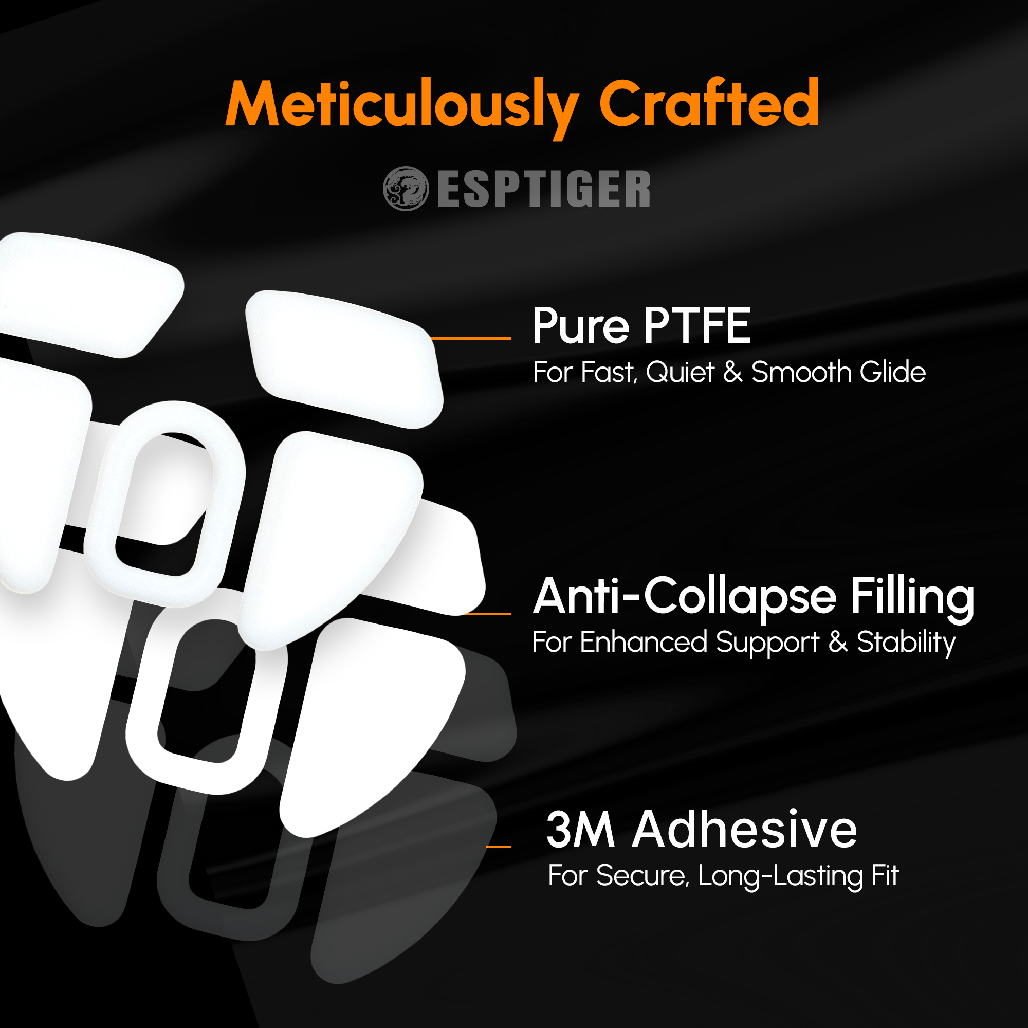 ICE V2 Mouse Skates For ATK X1 (PRO/PRO MAX/Ultra) Series