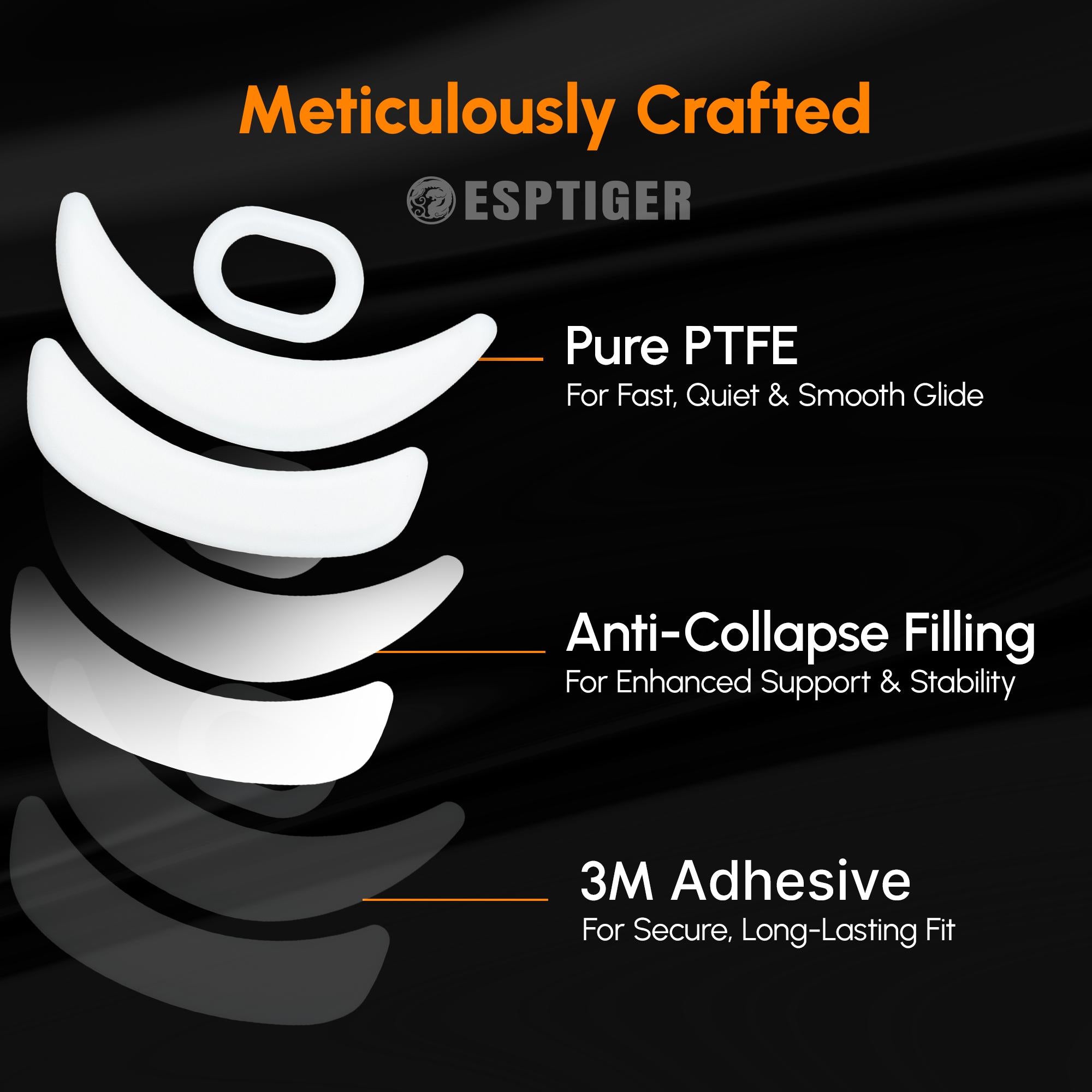 ICE V2 Mouse Skates For ATK Z1 Series