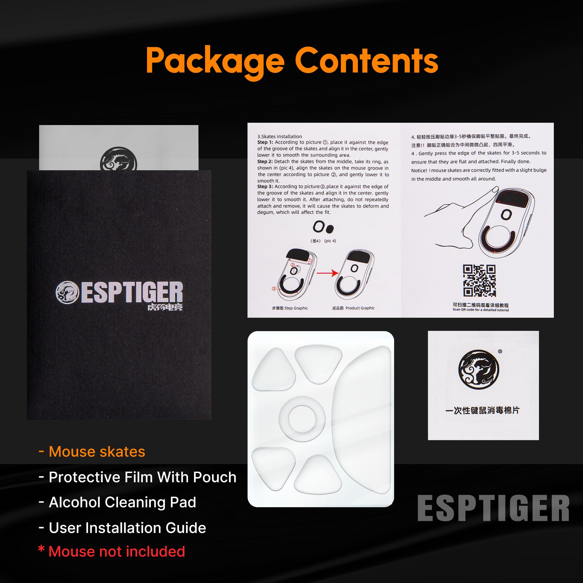 ICE V2 Mouse Skates For ASUS ROG ACE Aim Lab Edition