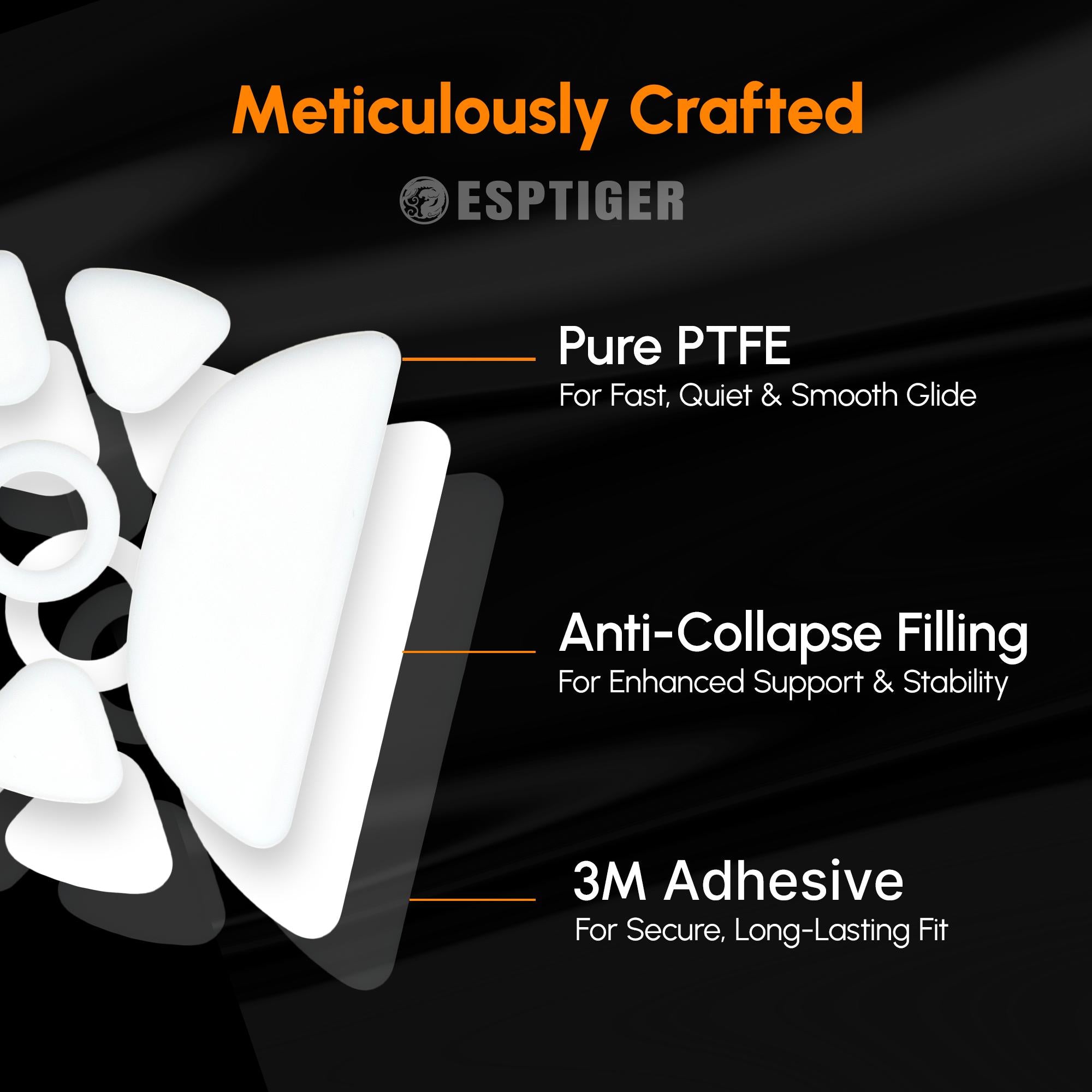 ICE V2 Mouse Skates For ASUS ROG ACE Aim Lab Edition