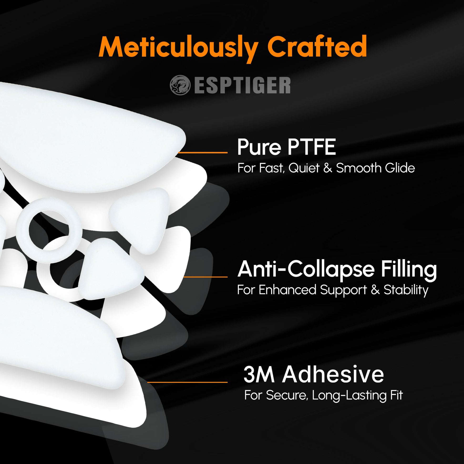 ICE V2 Mouse Skates For ASUS ROG ACE Extreme
