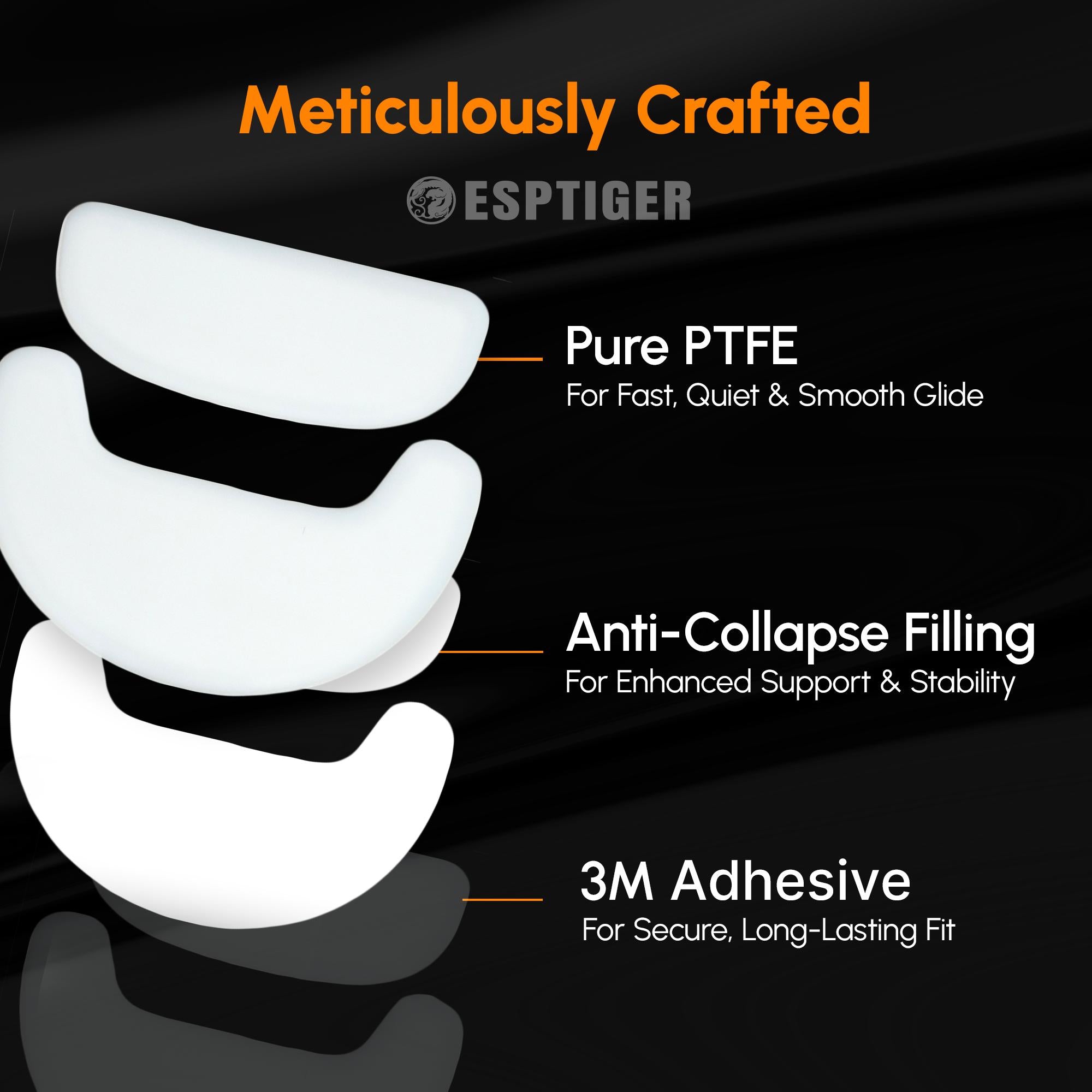 ICE V2 Mouse Skates For Endgame Gear OP1WE/4K/8K/RGB