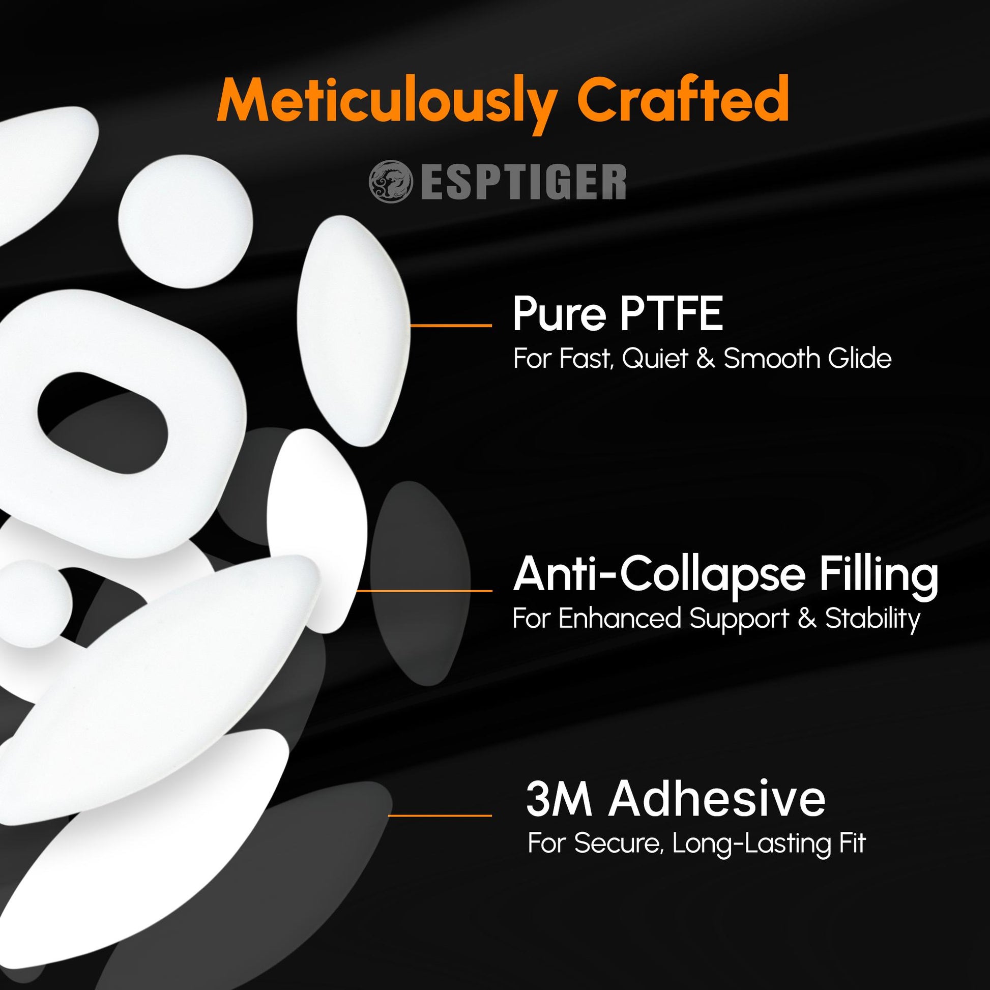 ICE V2 Mouse Skates For Fnatic THORN 4K