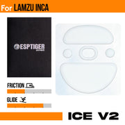 ICE V2 Mouse Skates For Lamzu Inca