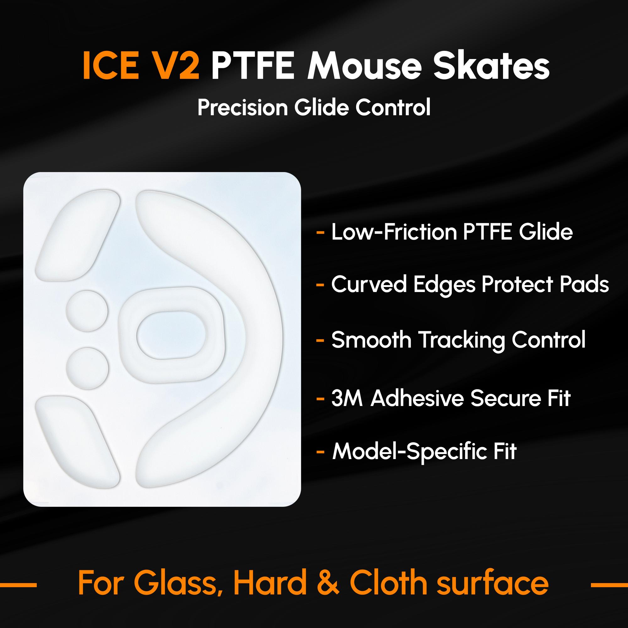 ICE V2 Mouse Skates For Lamzu MAYA