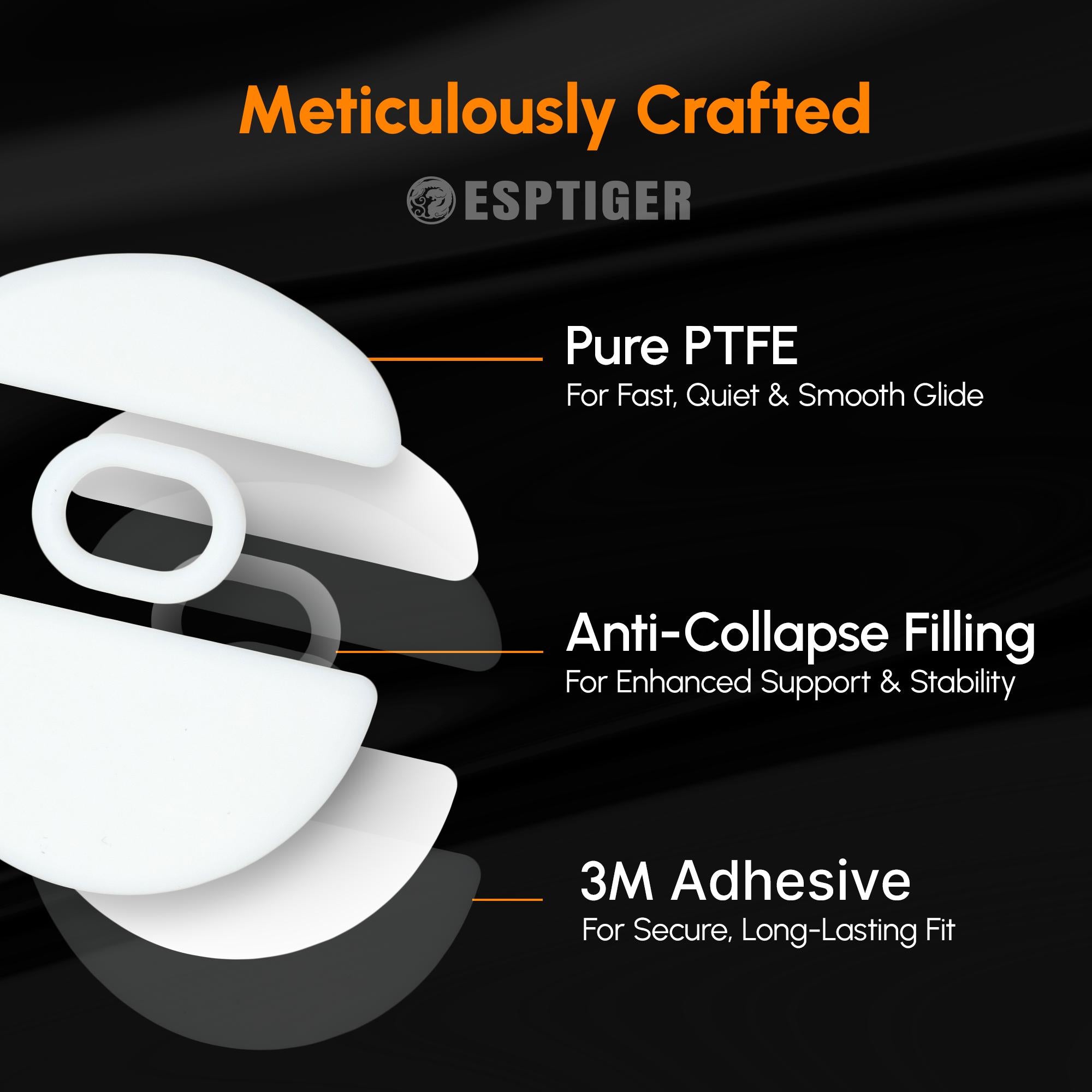 ICE V2 Mouse Skates For Lamzu PARO