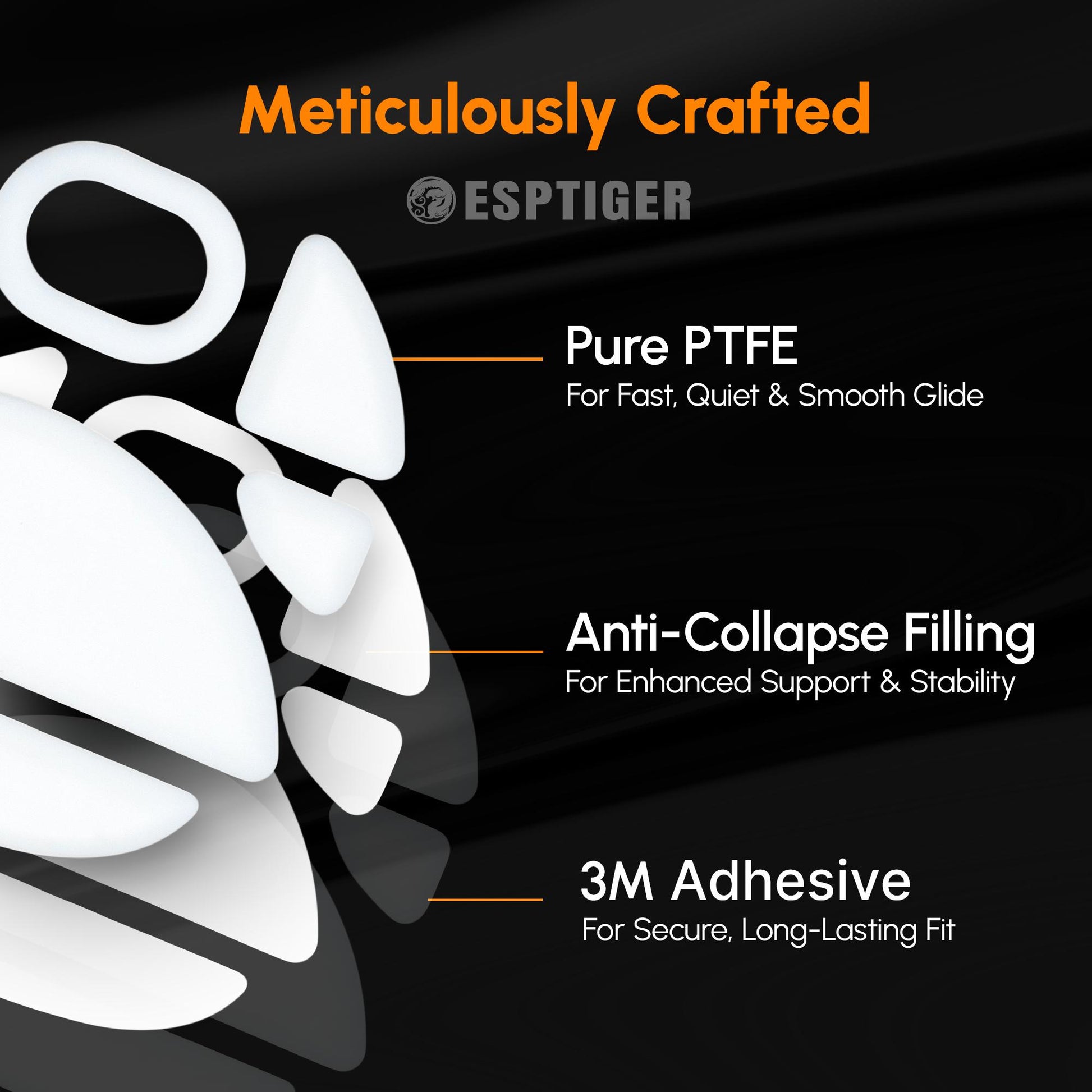 ICE V2 Mouse Skates For Lamzu Atlantis Mini