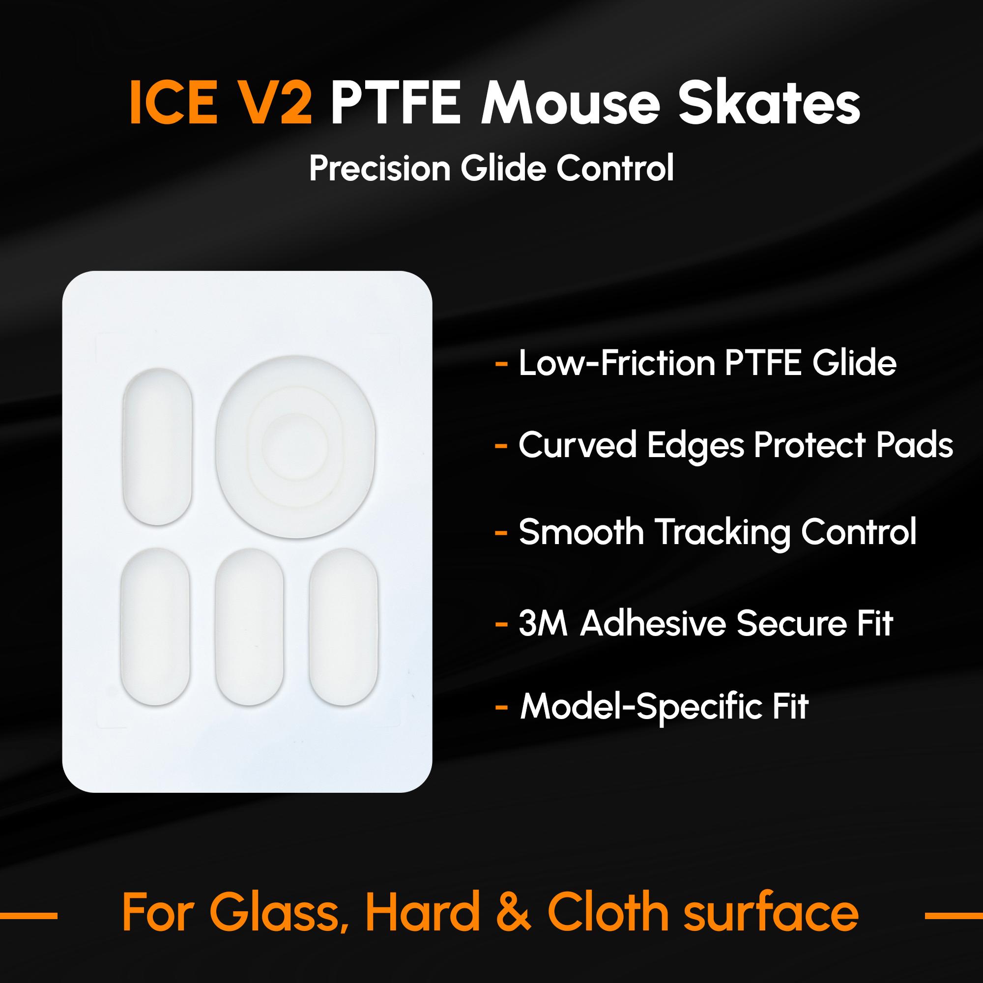 ICE V2 Mouse Skates For Logitech G304 - 305