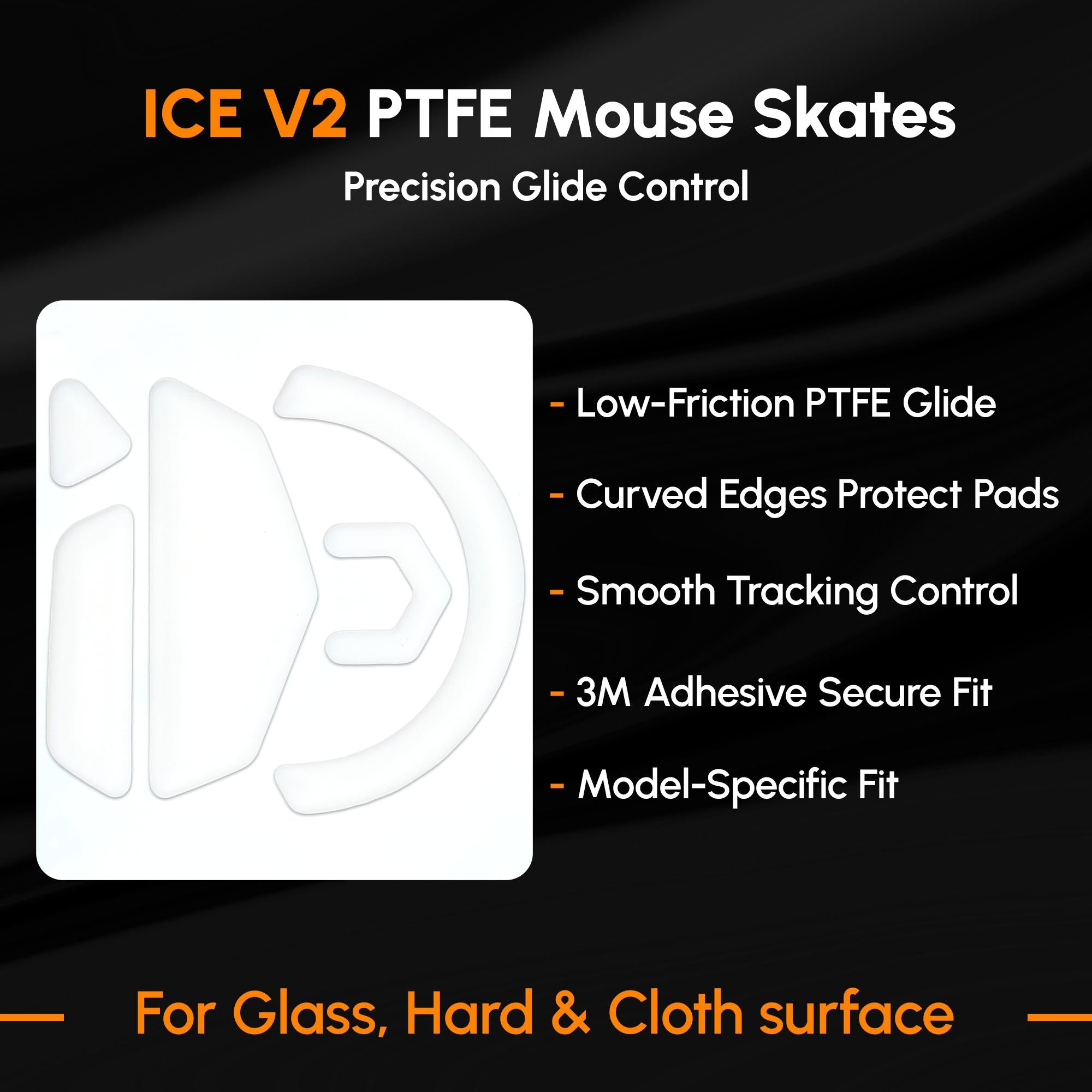 ICE V2 Mouse Skates For Logitech G502 LIGHTSPEED