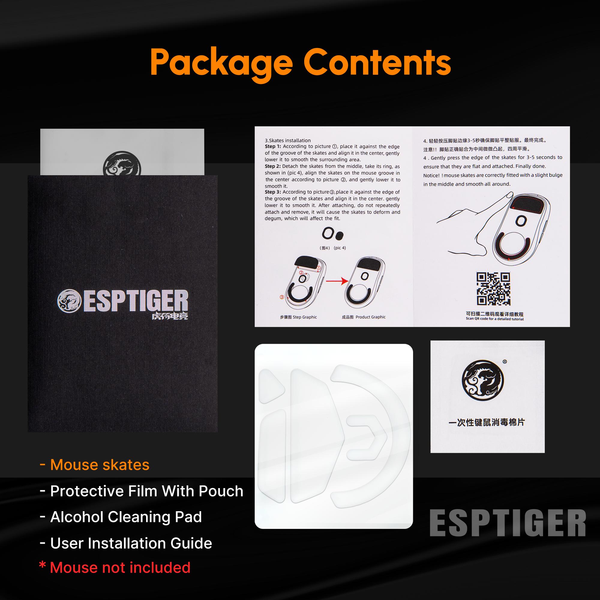 ICE V2 Mouse Skates For Logitech G502 LIGHTSPEED