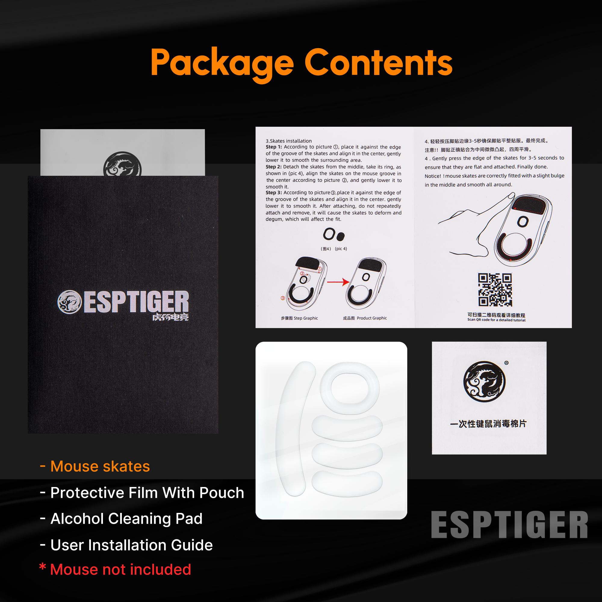 ICE V2 Mouse Skates For Logitech G-PRO Wireless