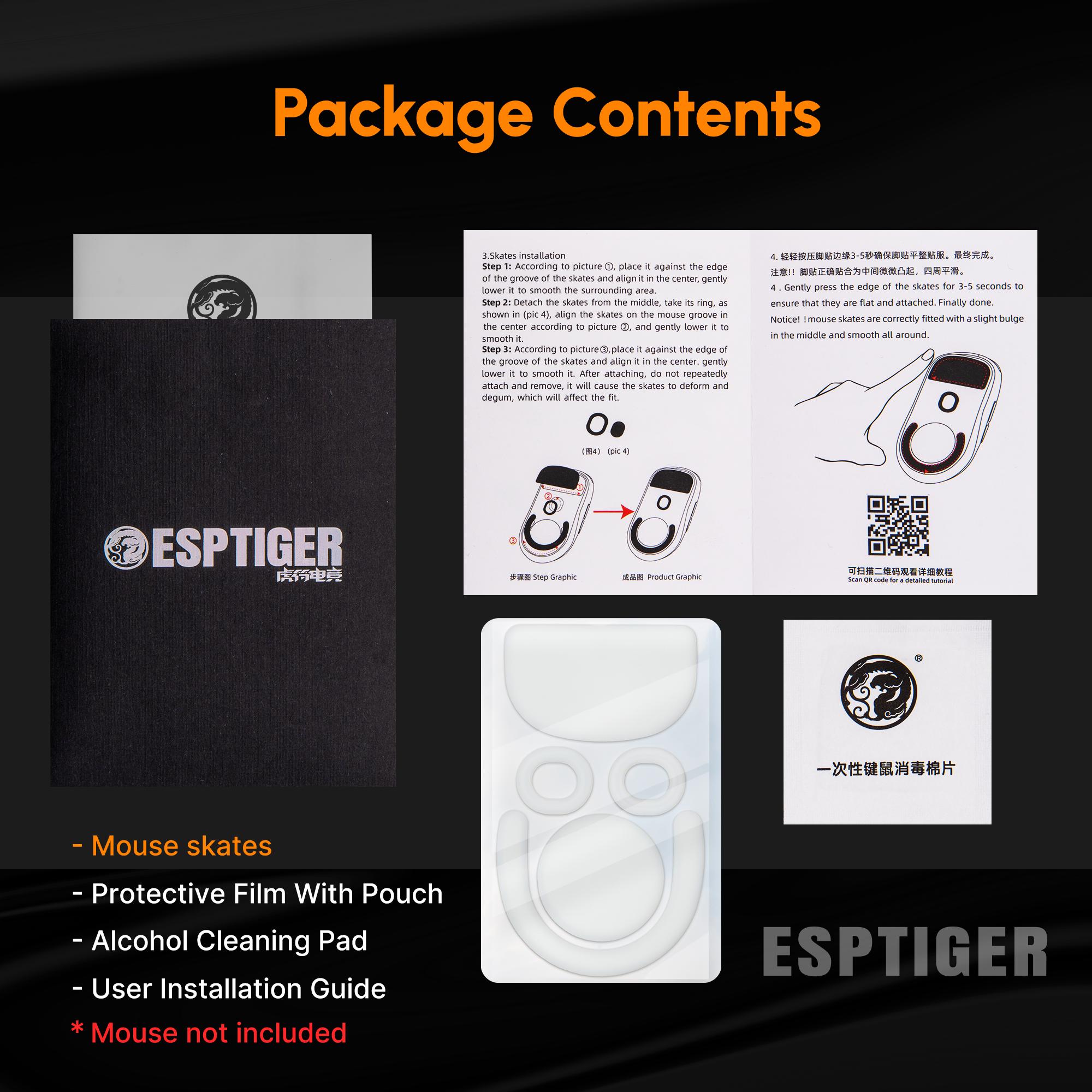 SUPERLIGHT 2 DEX EsportsTiger ICE付き Amazon | EsportsTiger マウスソール ICE マウスフィート ロジクール