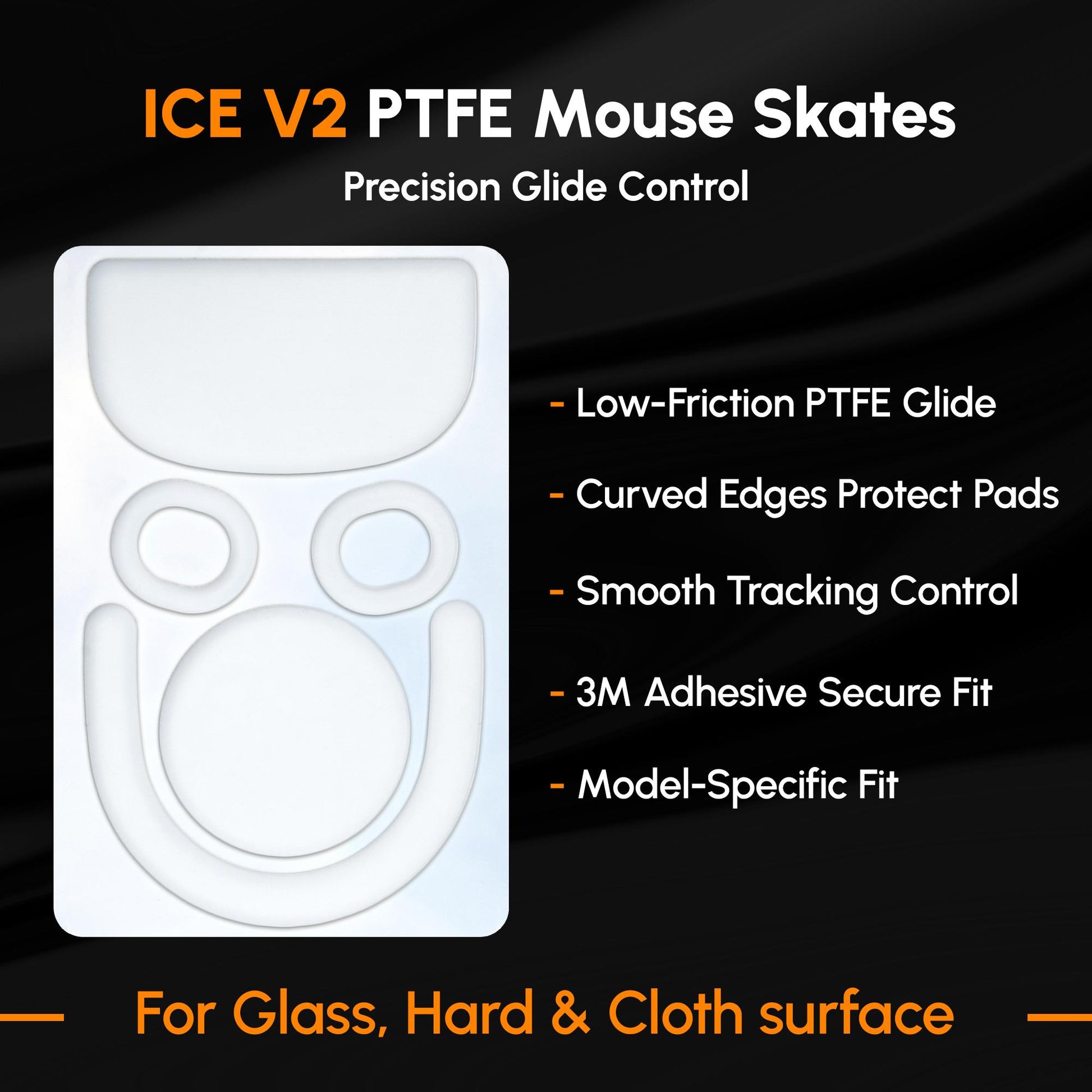 ICE V2 Mouse Skates For Logitech G-Pro X Superlight 2
