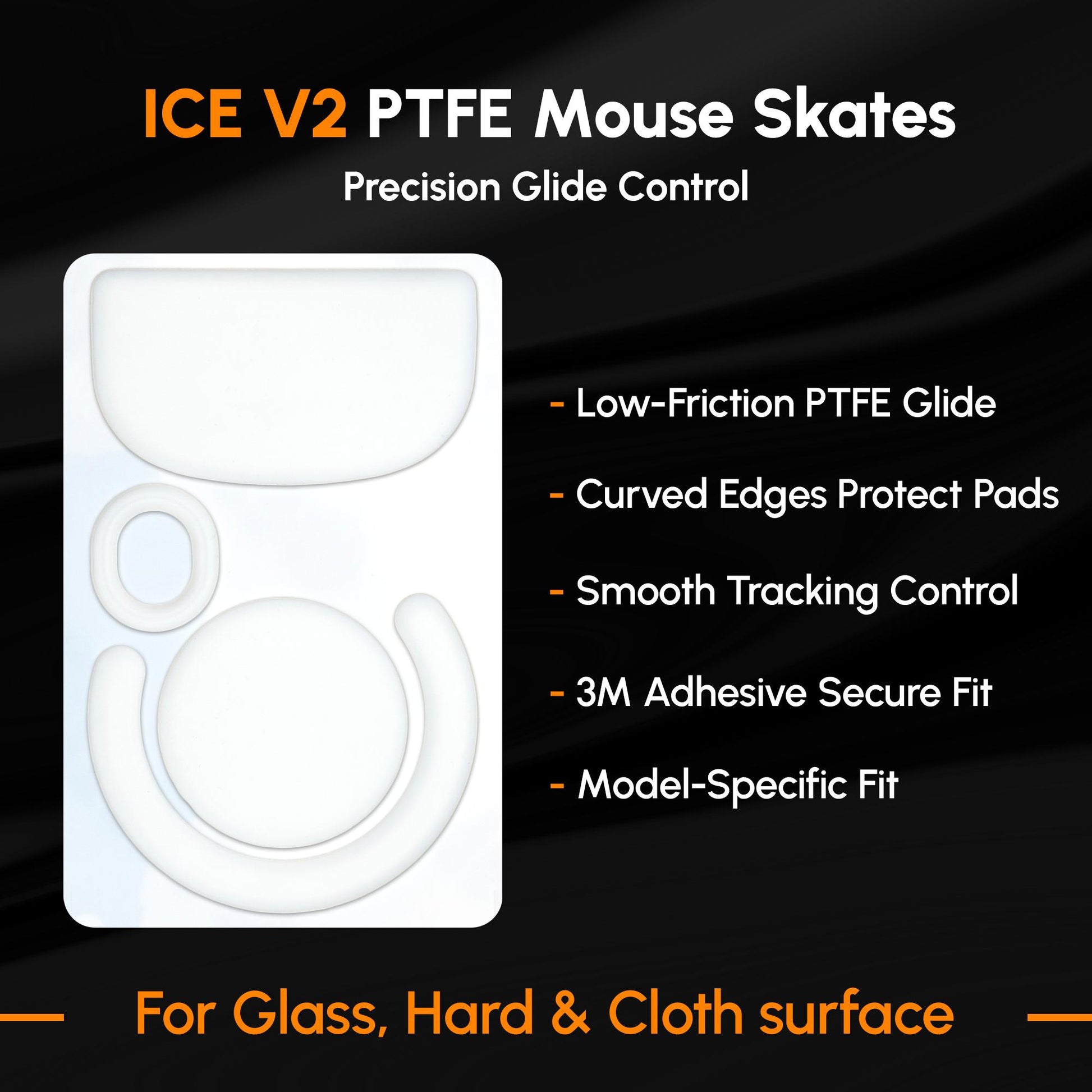 ICE V2 Mouse Skates For Logitech G-PRO X SUPERLIGHT