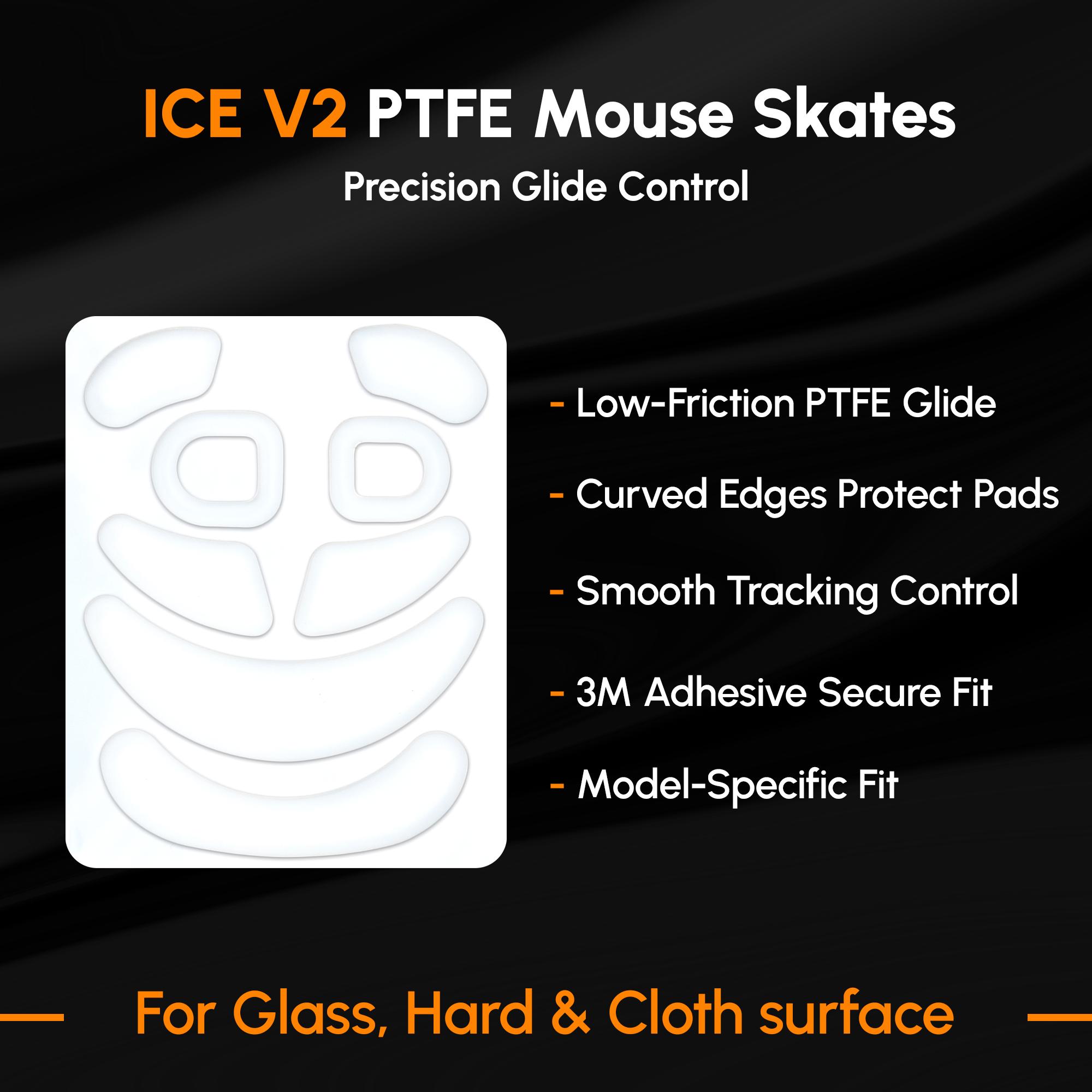 ICE V2 Mouse Skates For Ninjutso Sora V2 | 4K