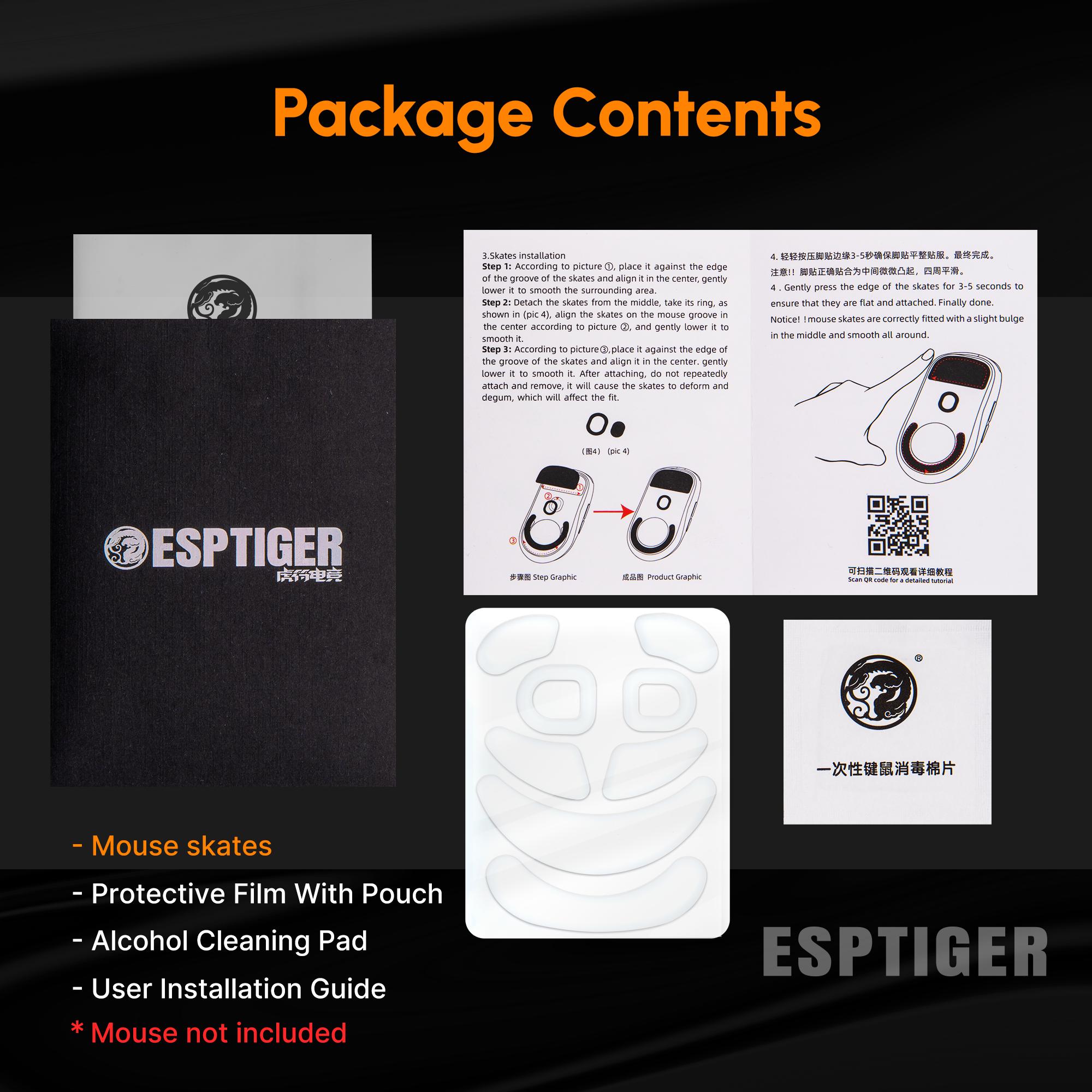 ICE V2 Mouse Skates For Ninjutso Sora V2 | 4K