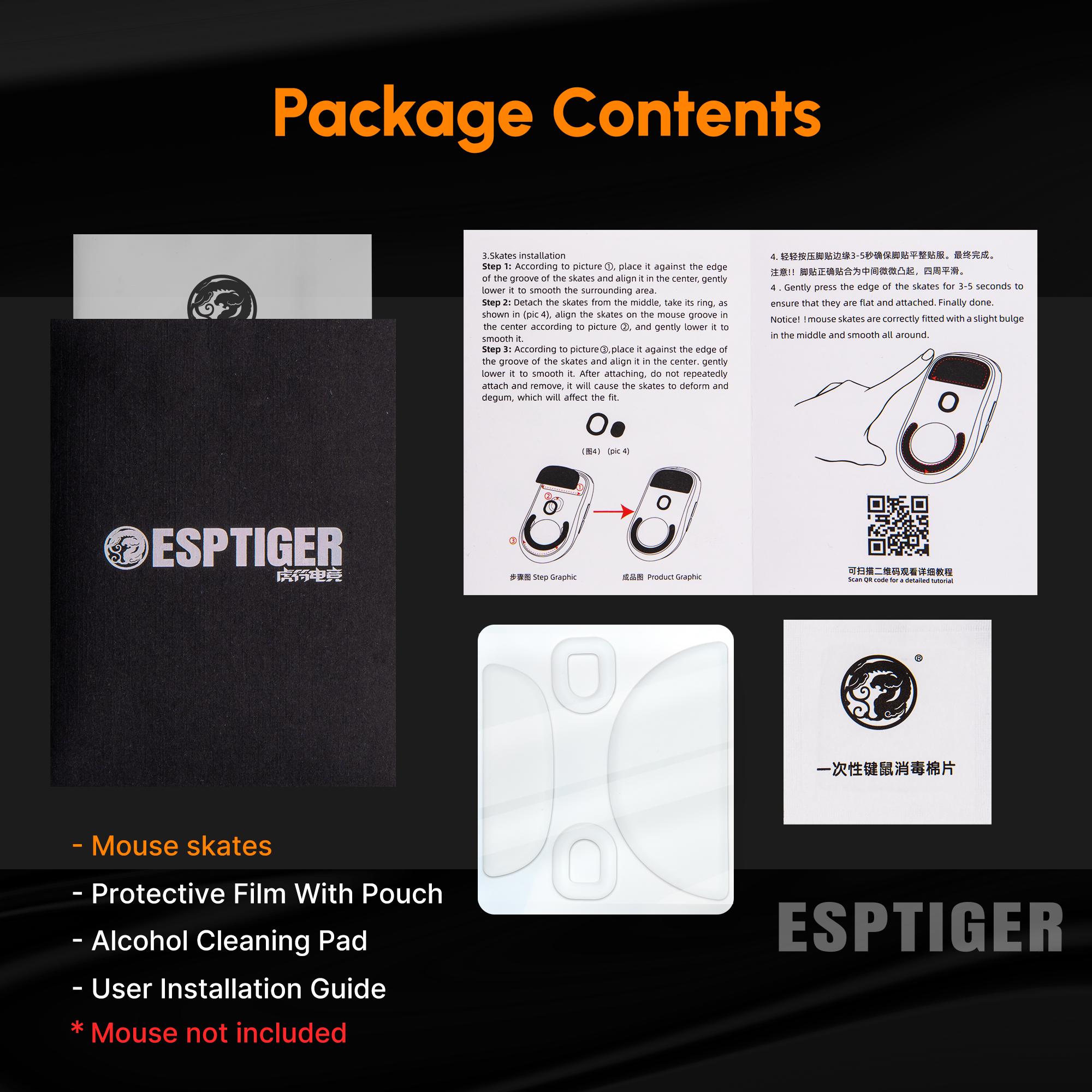 ICE V2 Mouse Skates For Pulsar TenZ Edition