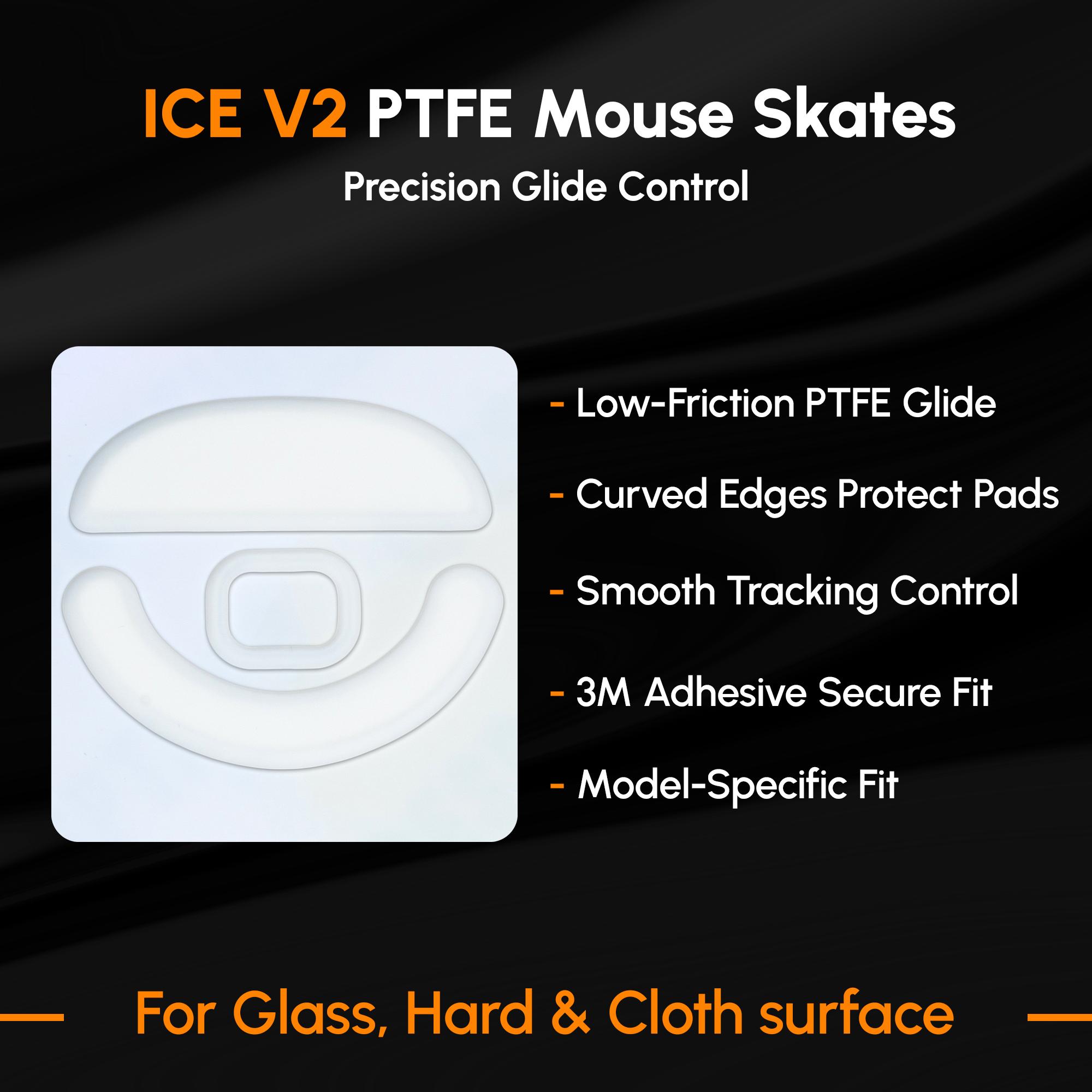 ICE V2 Mouse Skates For Pulsar X2 Wireless - X2 Mini