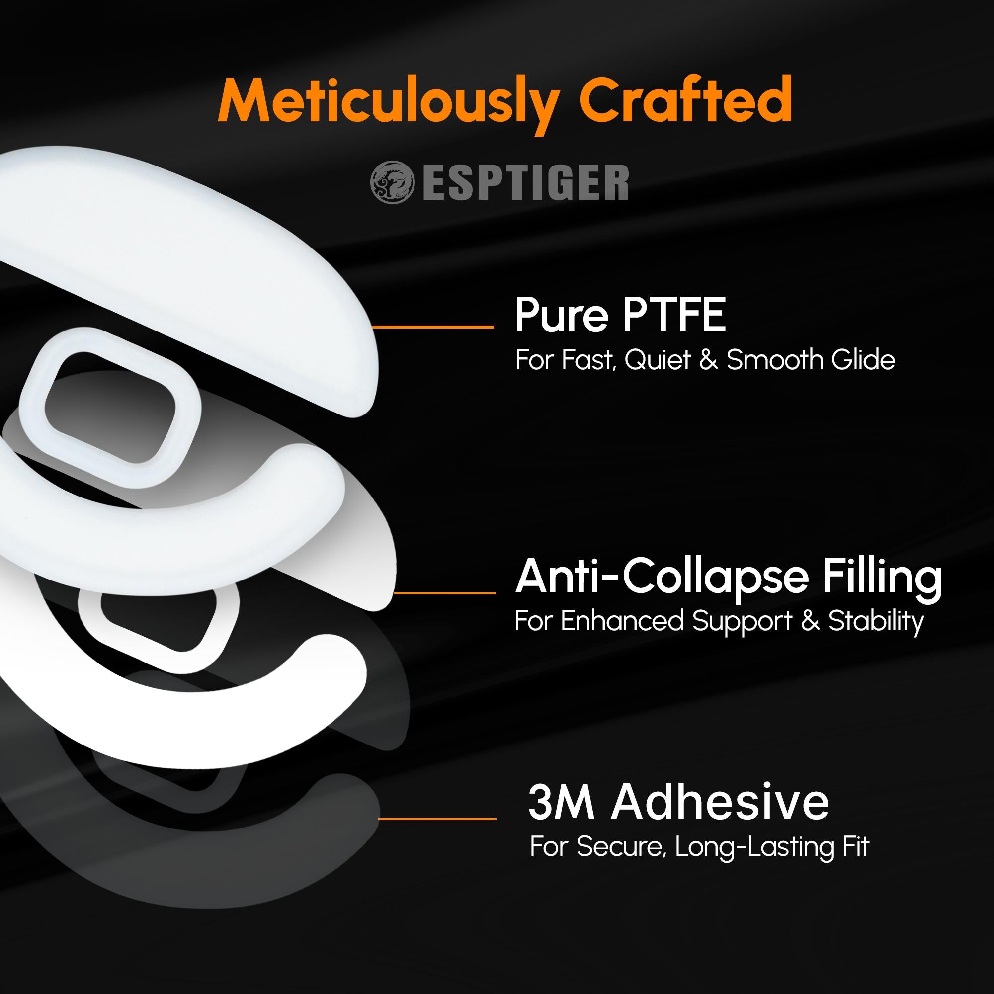 ICE V2 Mouse Skates For Pulsar X2 Wireless - X2 Mini