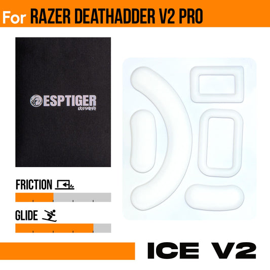 ICE V2 Mouse Skates For Razer DeathAdder V2 Pro