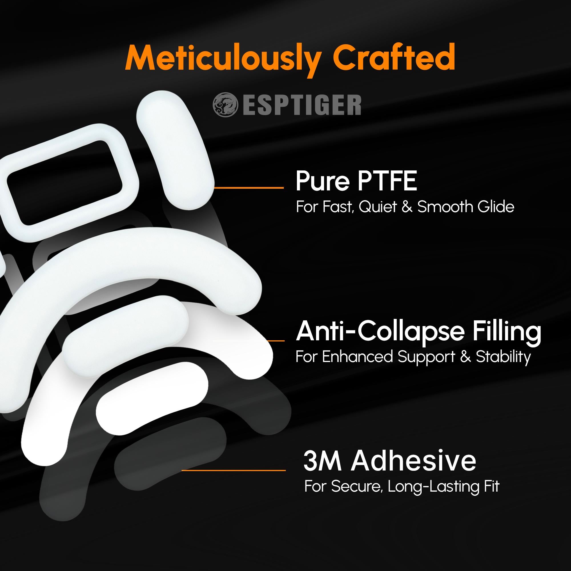 ICE V2 Mouse Skates For Razer DeathAdder V2 Pro