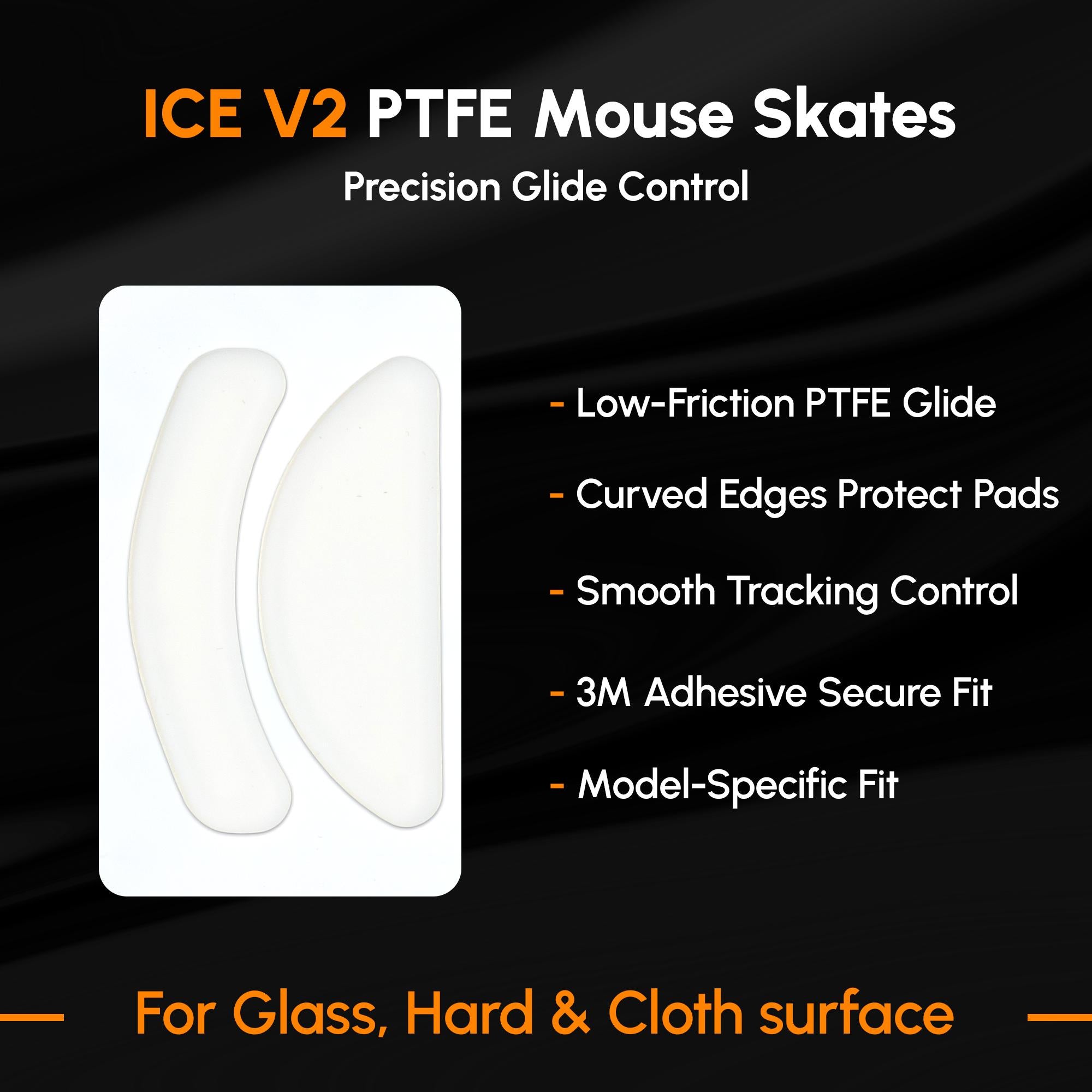 ICE V2 Mouse Skates For Razer Viper Mini