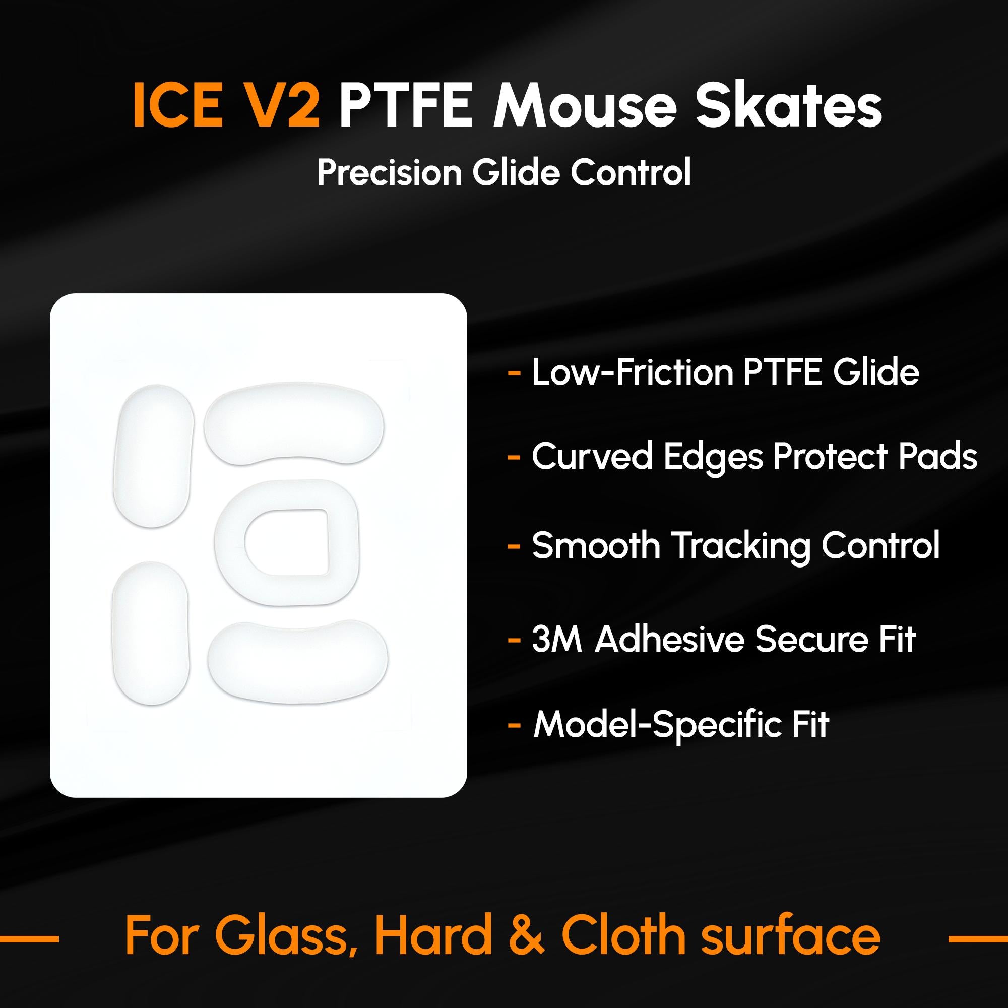 ICE V2 Mouse Skates For Razer Viper Mini SE