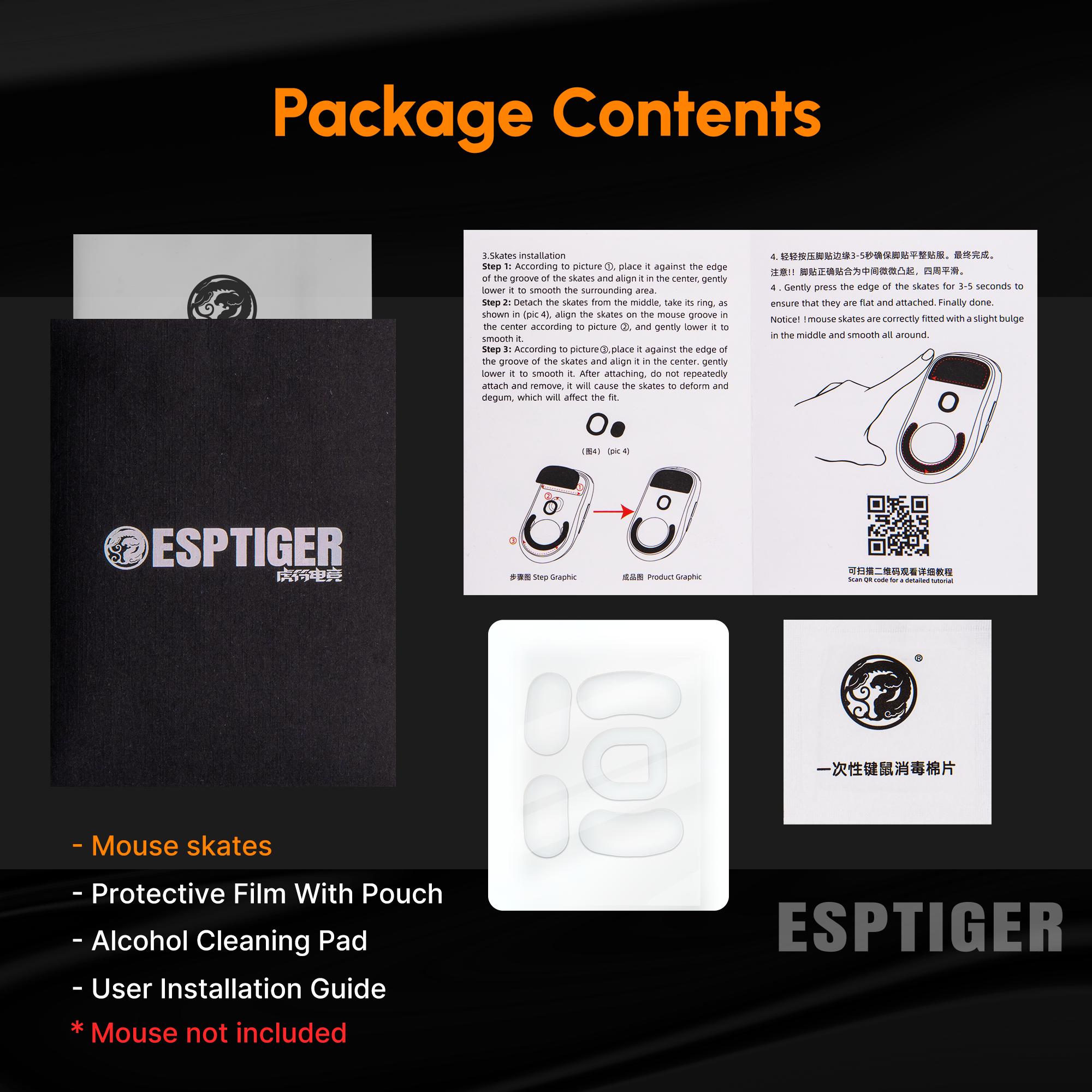 ICE V2 Mouse Skates For Razer Viper Mini SE