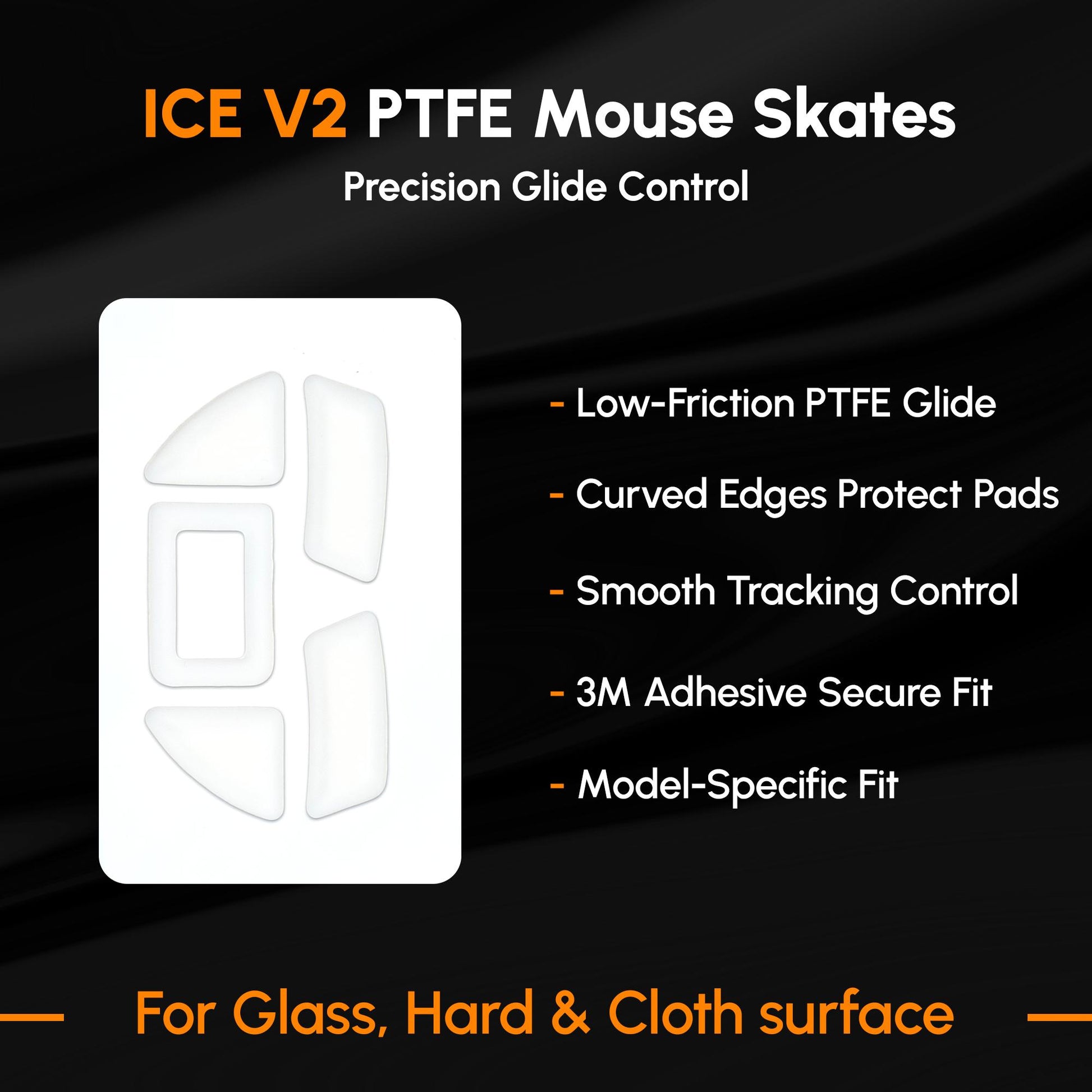 ICE V2 Mouse Skates For Razer Viper Ultimate