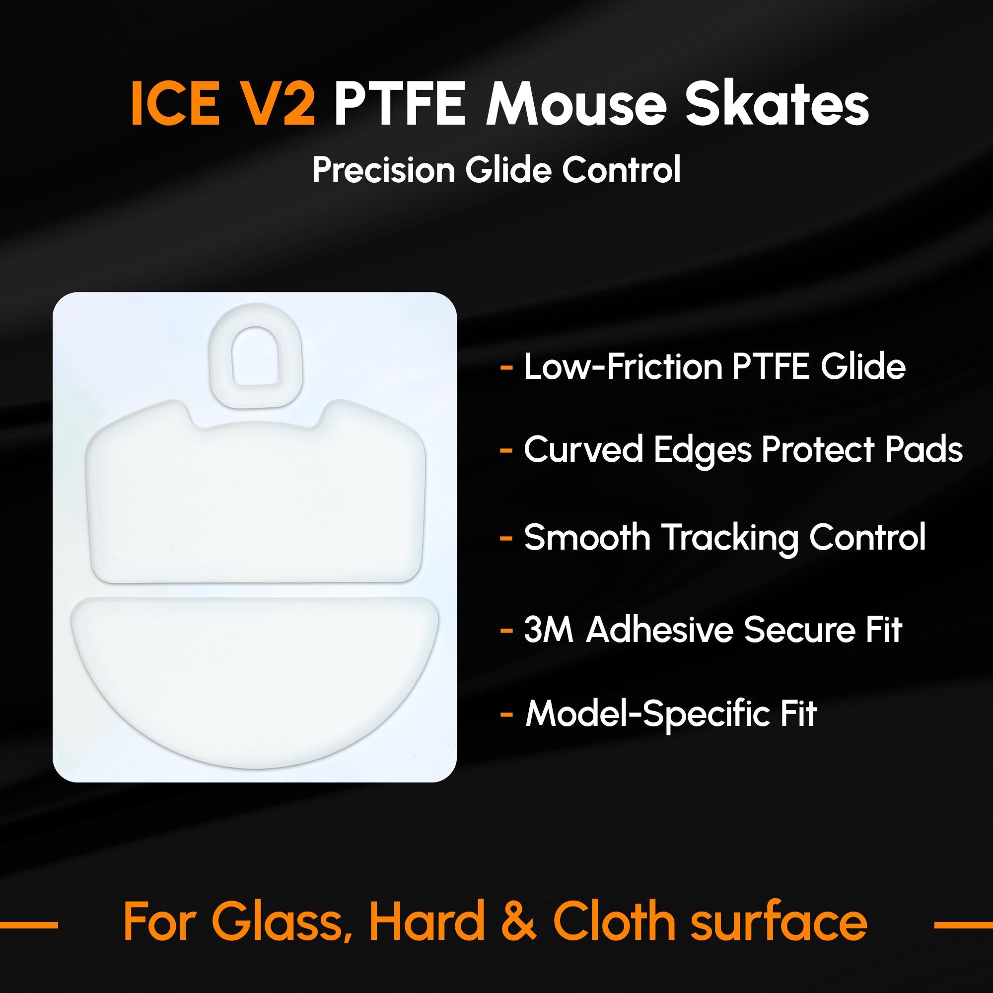 ICE V2 Mouse Skates For Razer Viper V3 Pro