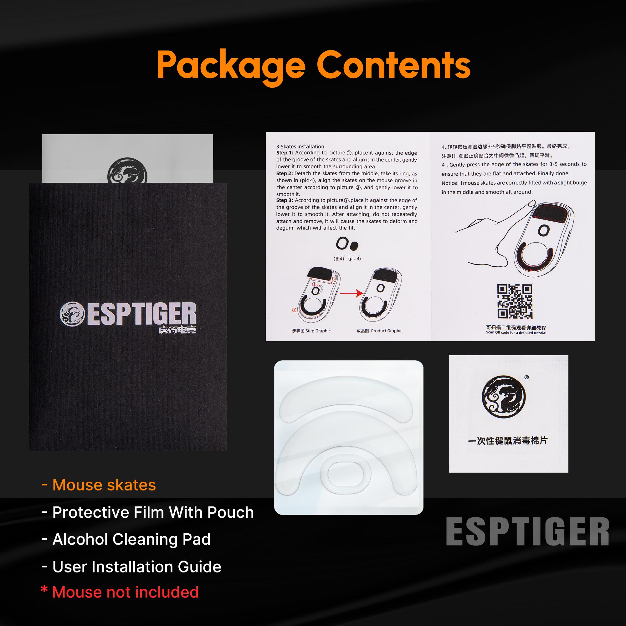 ICE V2 Mouse Skates For Scyrox V6 Wireless