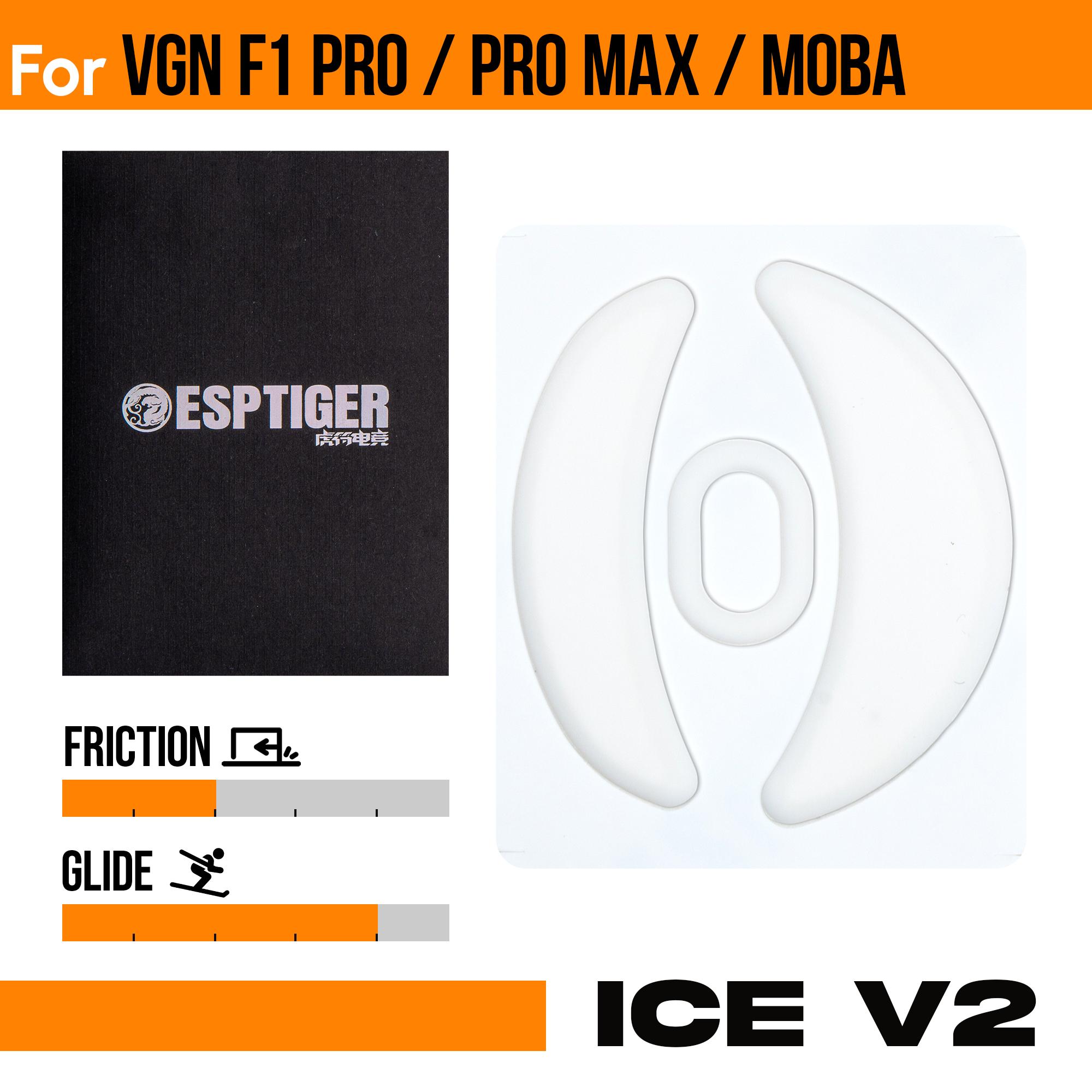 ICE V2 Mouse Skates For VGN DragonFly F1 Series Wireless