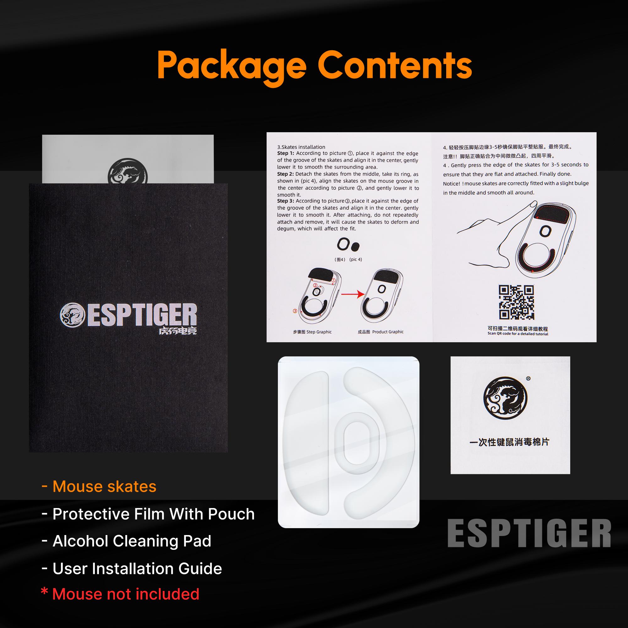 ICE V2 Mouse Skates For VXE R1/SE/PRO/PRO Max Series