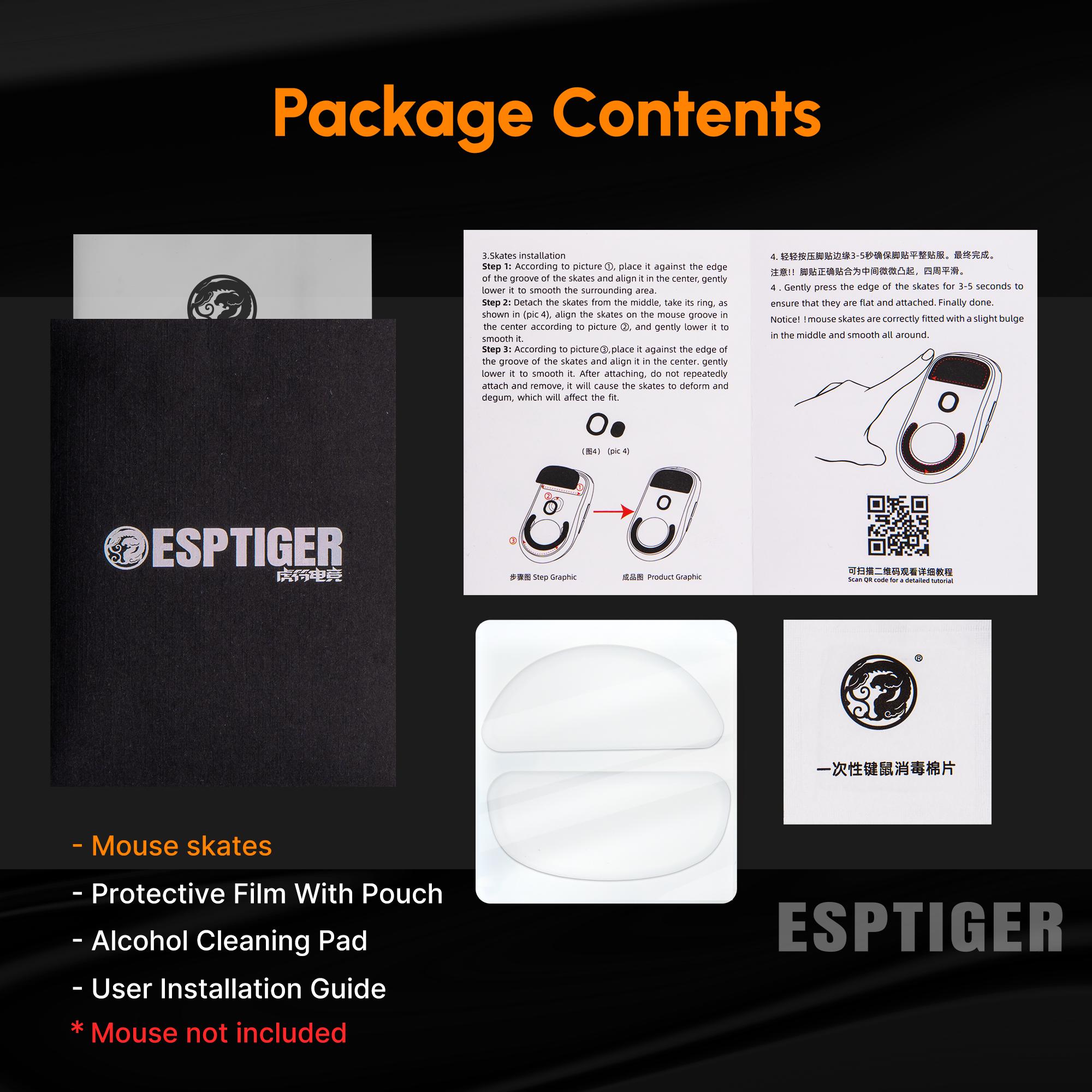 ICE V2 Mouse Skates For VAXEE XE-S Wireless