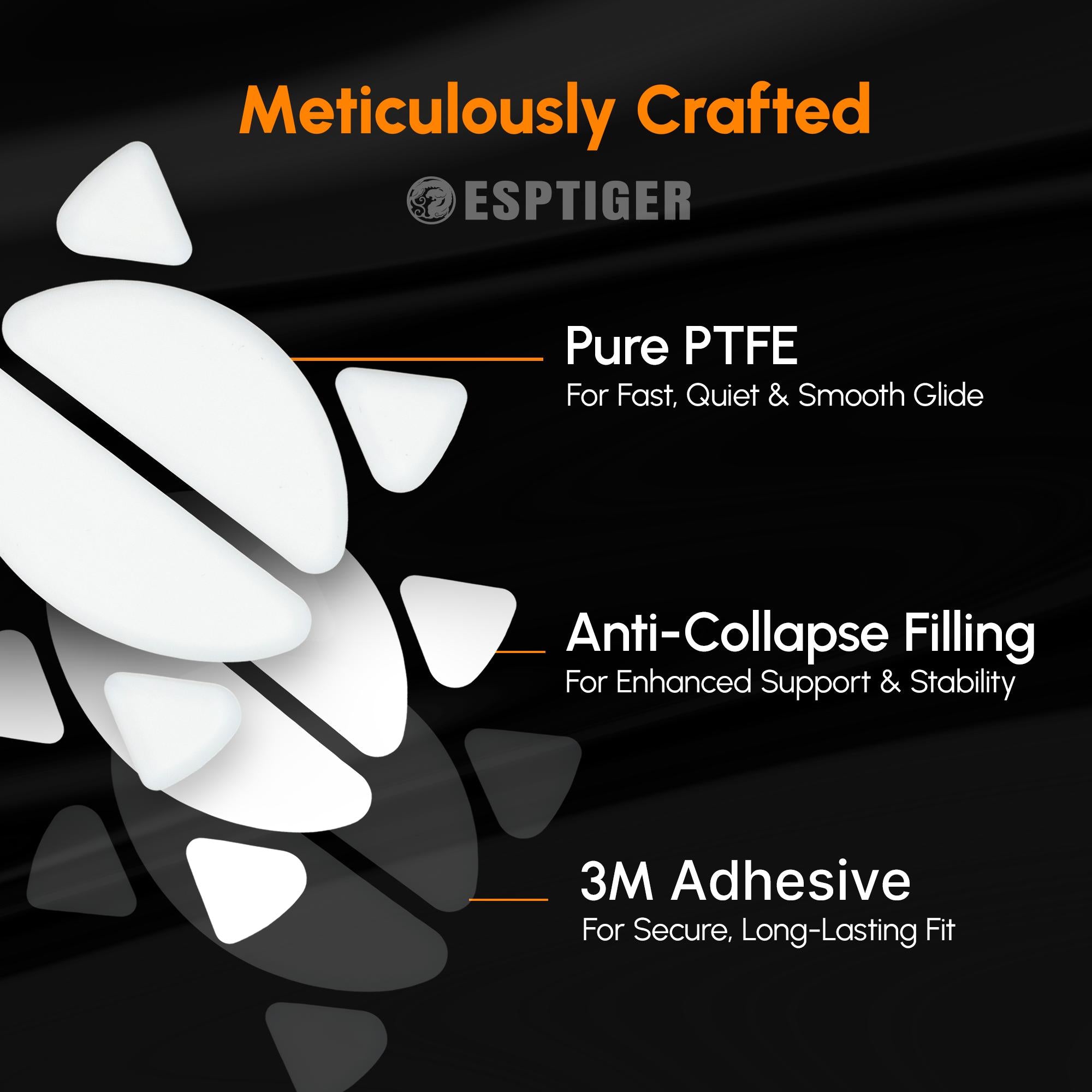 ICE V2 Mouse Skates For WLmouse Beast x MAX