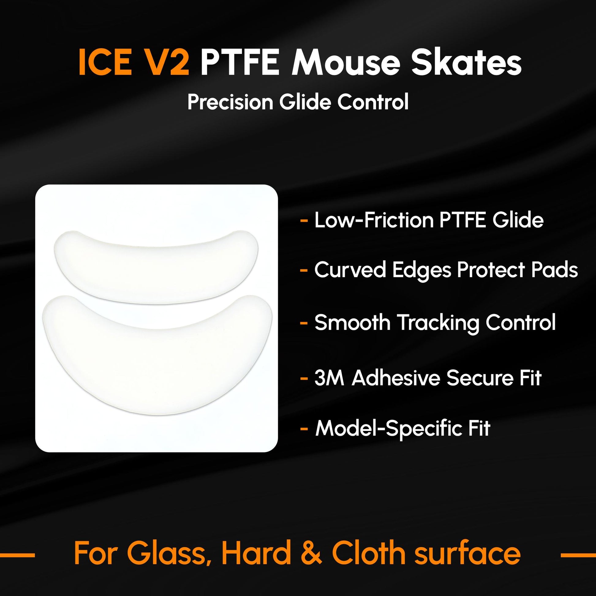 ICE V2 Mouse Skates For ZOWIE ZA13